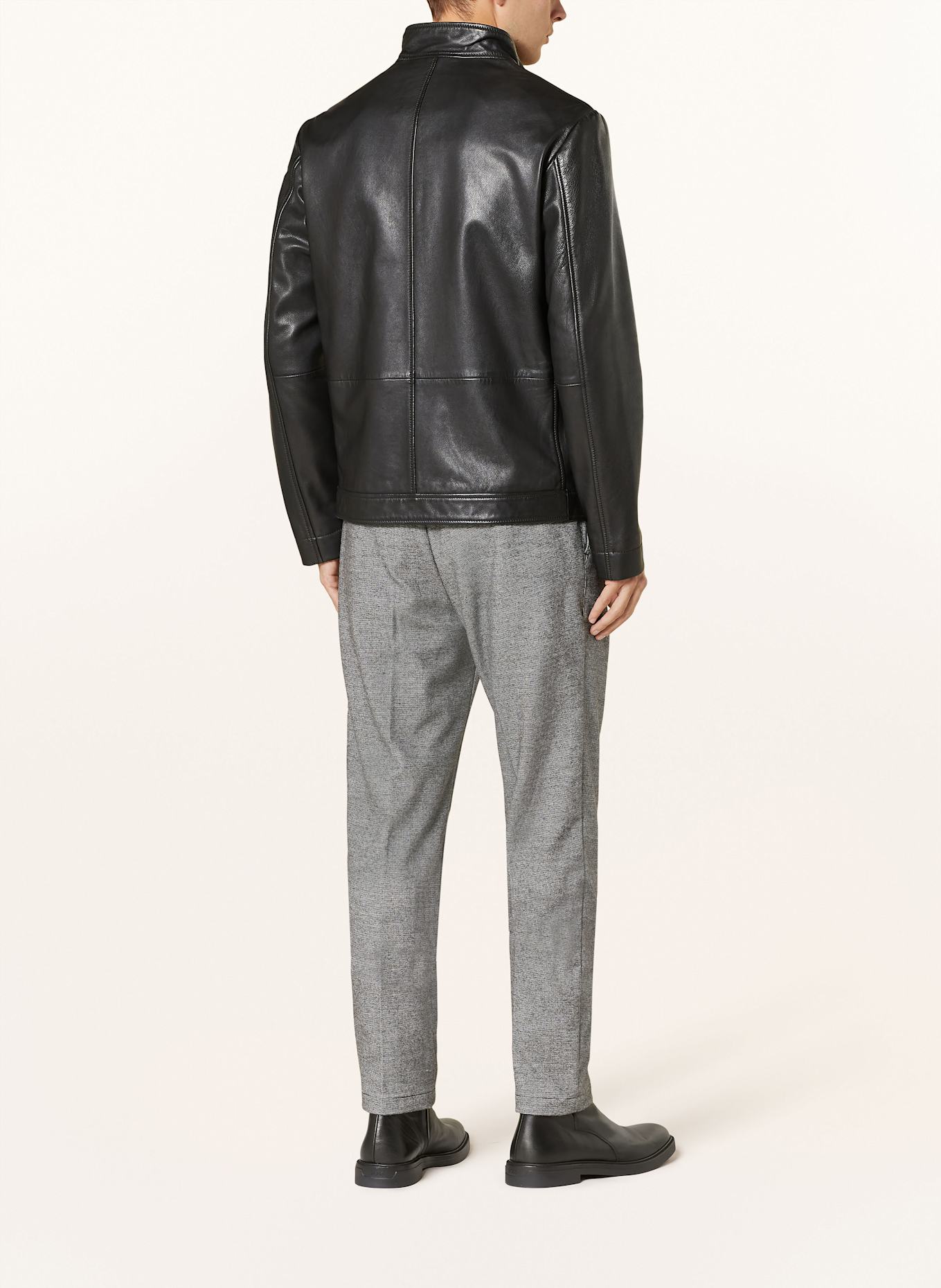 BOSS Chino KANE Regular Fit, Farbe: GRAU/ SCHWARZ (Bild 3)