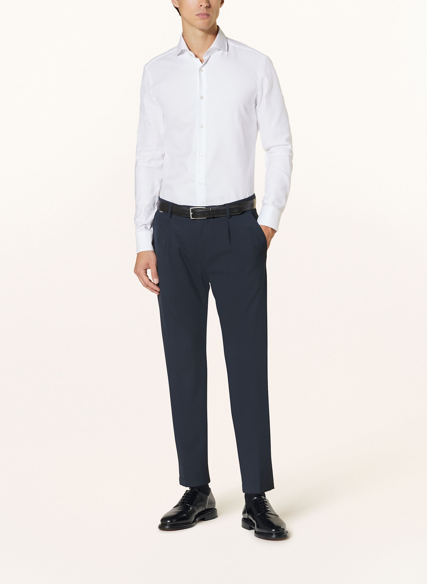 BOSS Shirt HANK slim fit, Color: WHITE (Image 2)