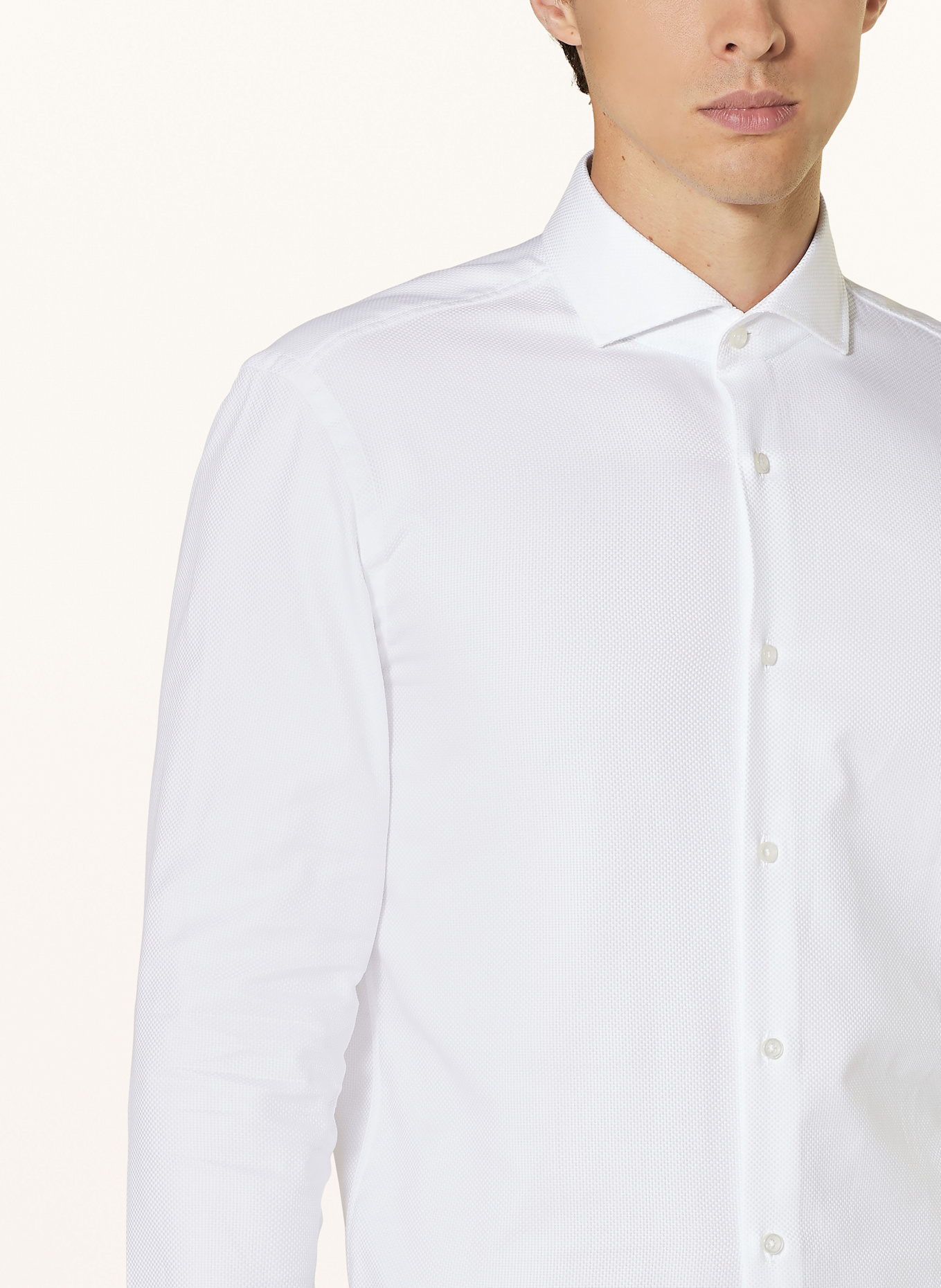 BOSS Shirt HANK slim fit, Color: WHITE (Image 4)