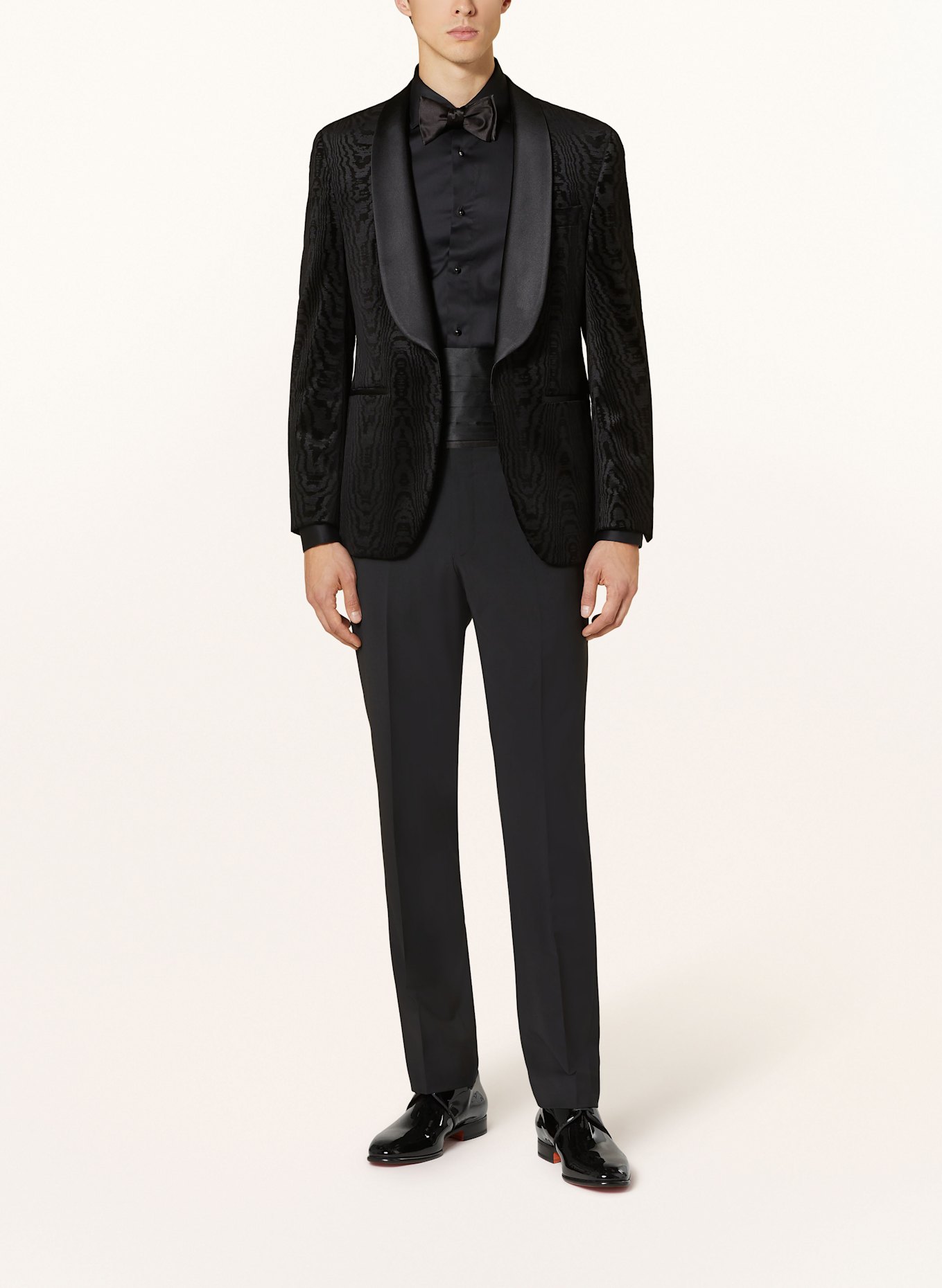 French cuffs with slim suit sale