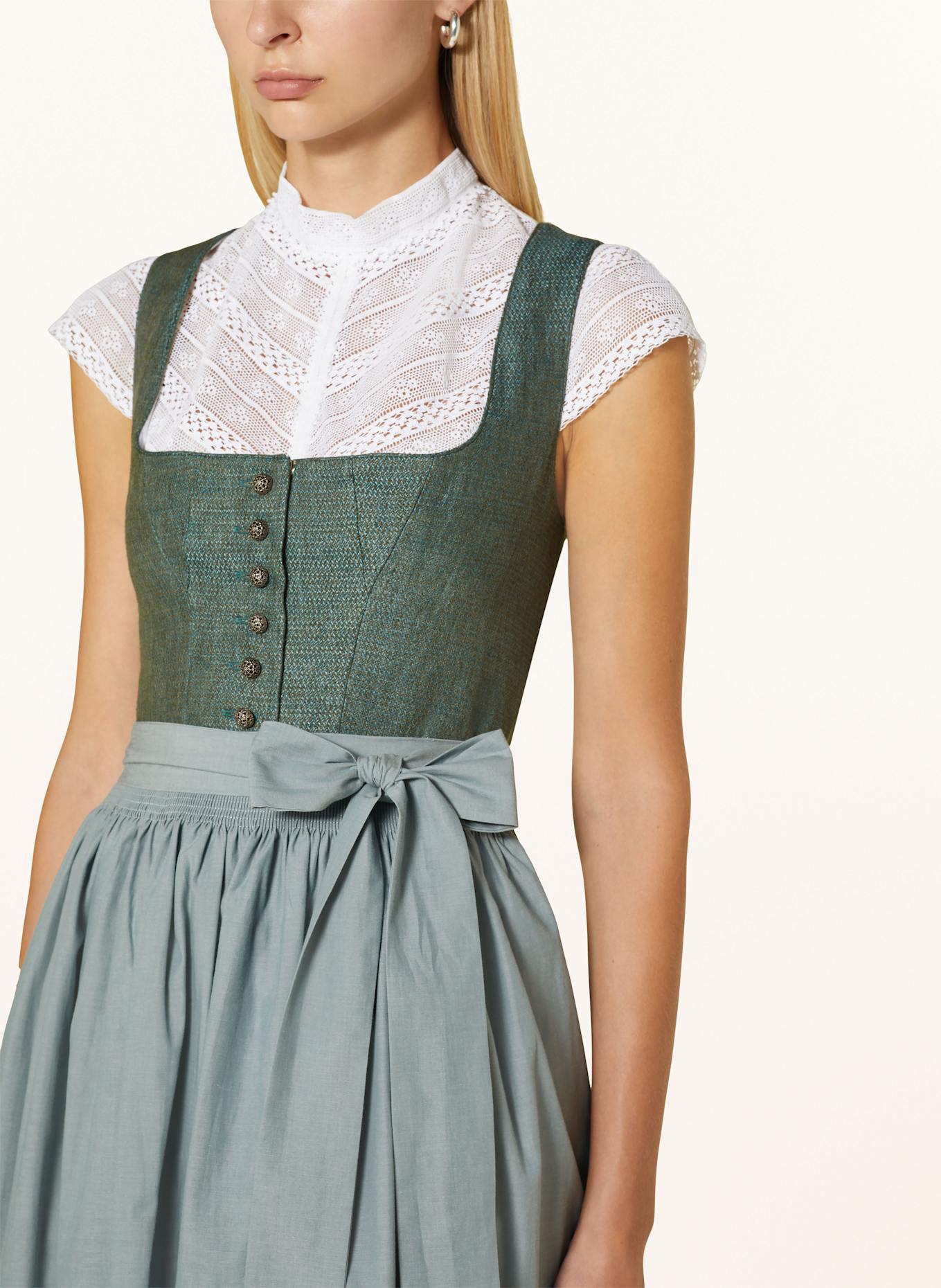 Hammerschmid Dirndl SCHLIERSEE, Color: GREEN/ TURQUOISE (Image 4)