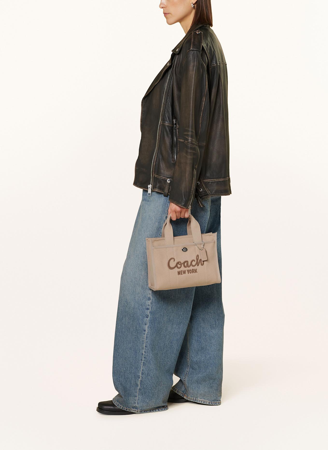 COACH Shopper CARGO: BEIGE