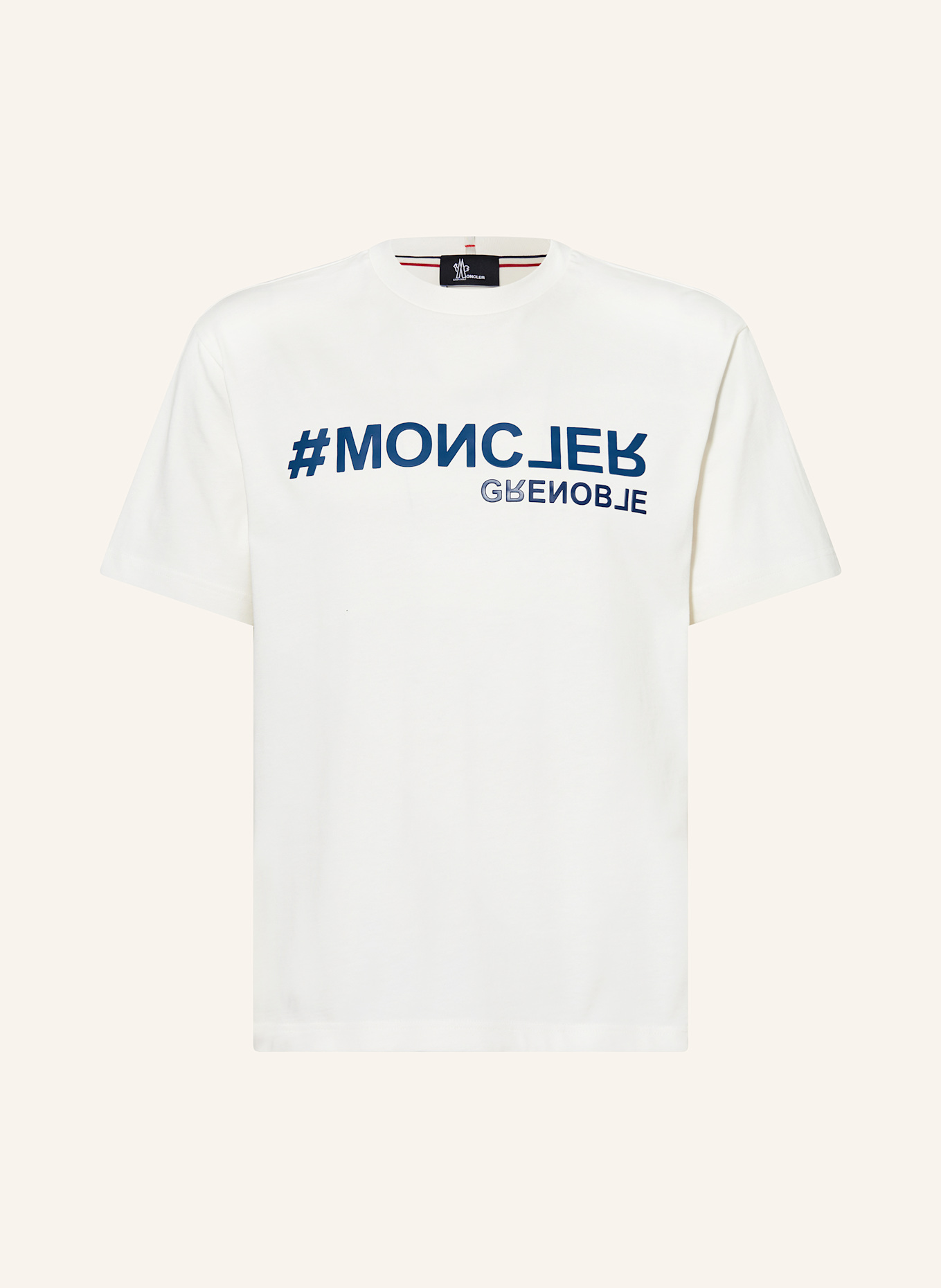 MONCLER GRENOBLE T-shirt, Color: WHITE (Image 1)