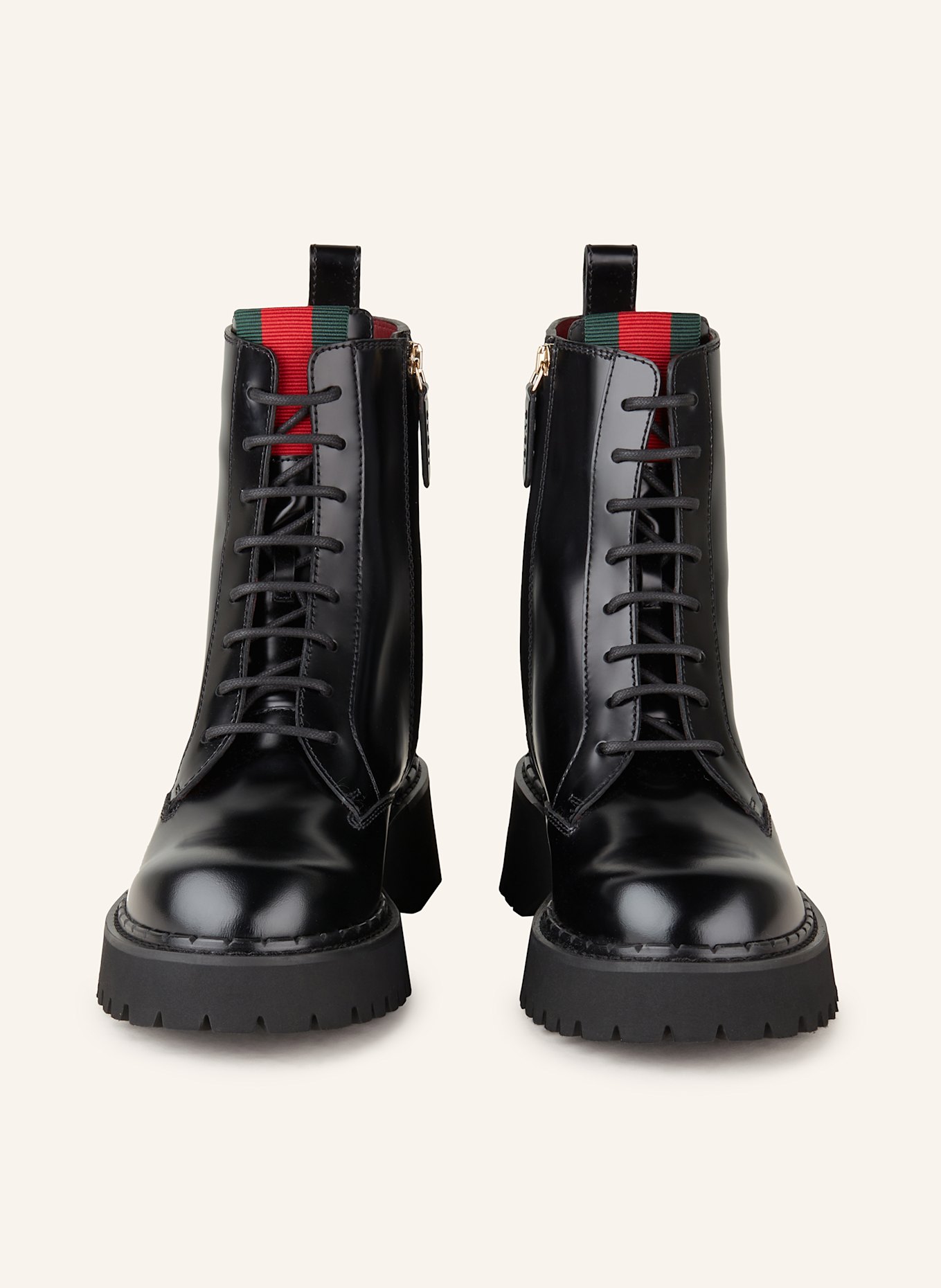 GUCCI Schnürboots: SCHWARZ