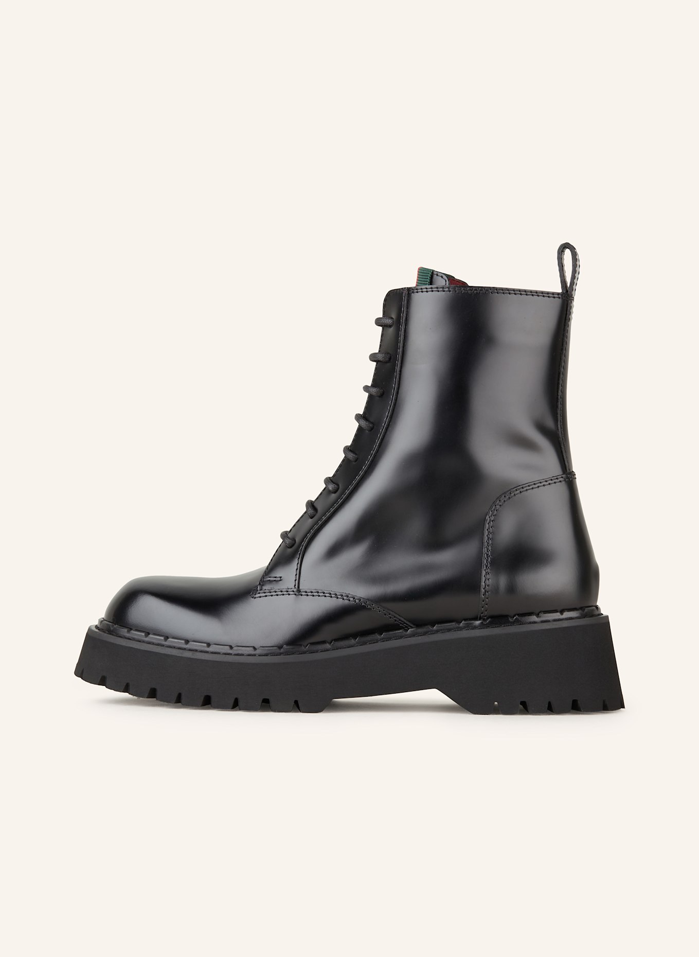 GUCCI Schnürboots: SCHWARZ