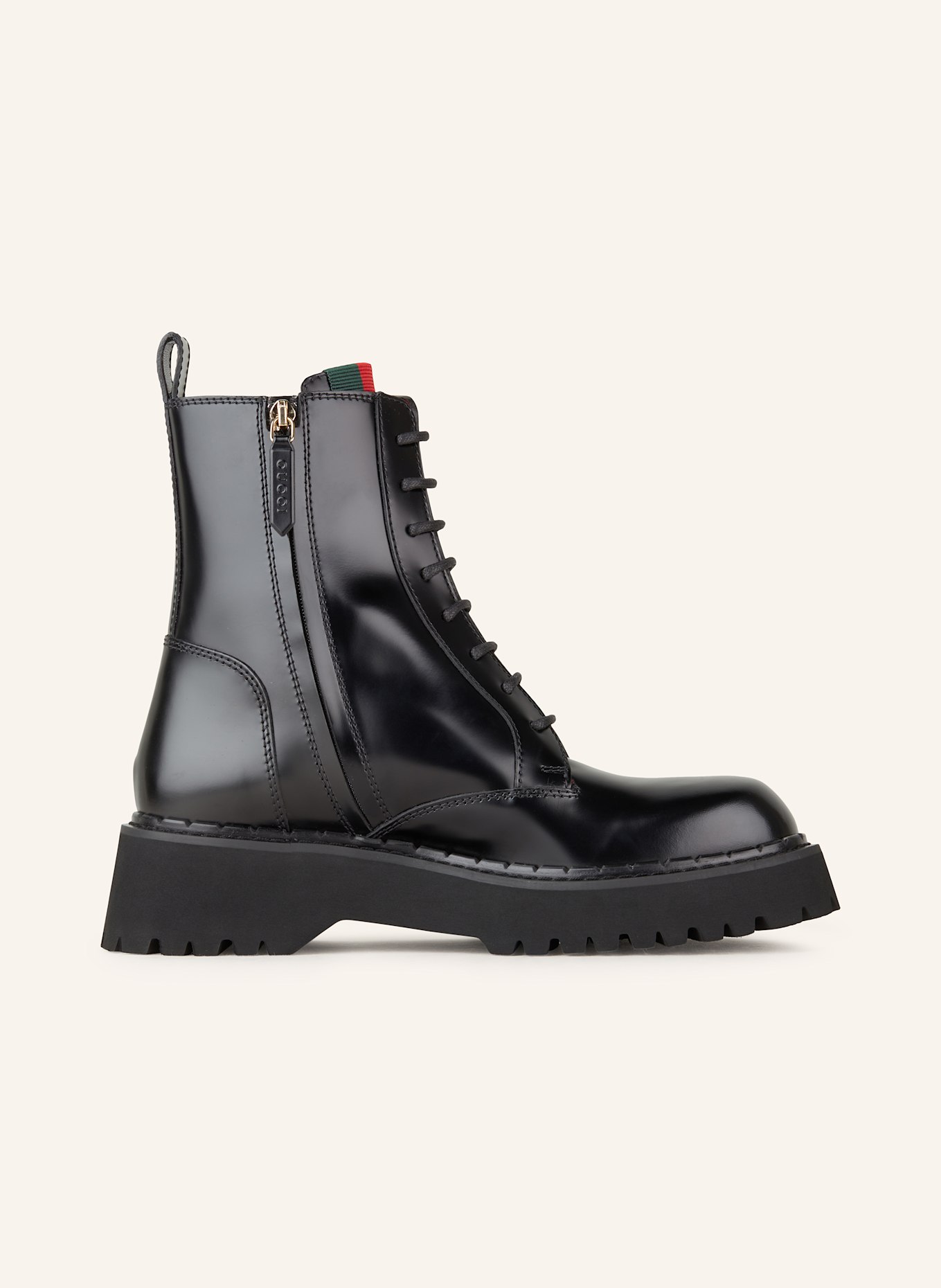 GUCCI Schnürboots: SCHWARZ