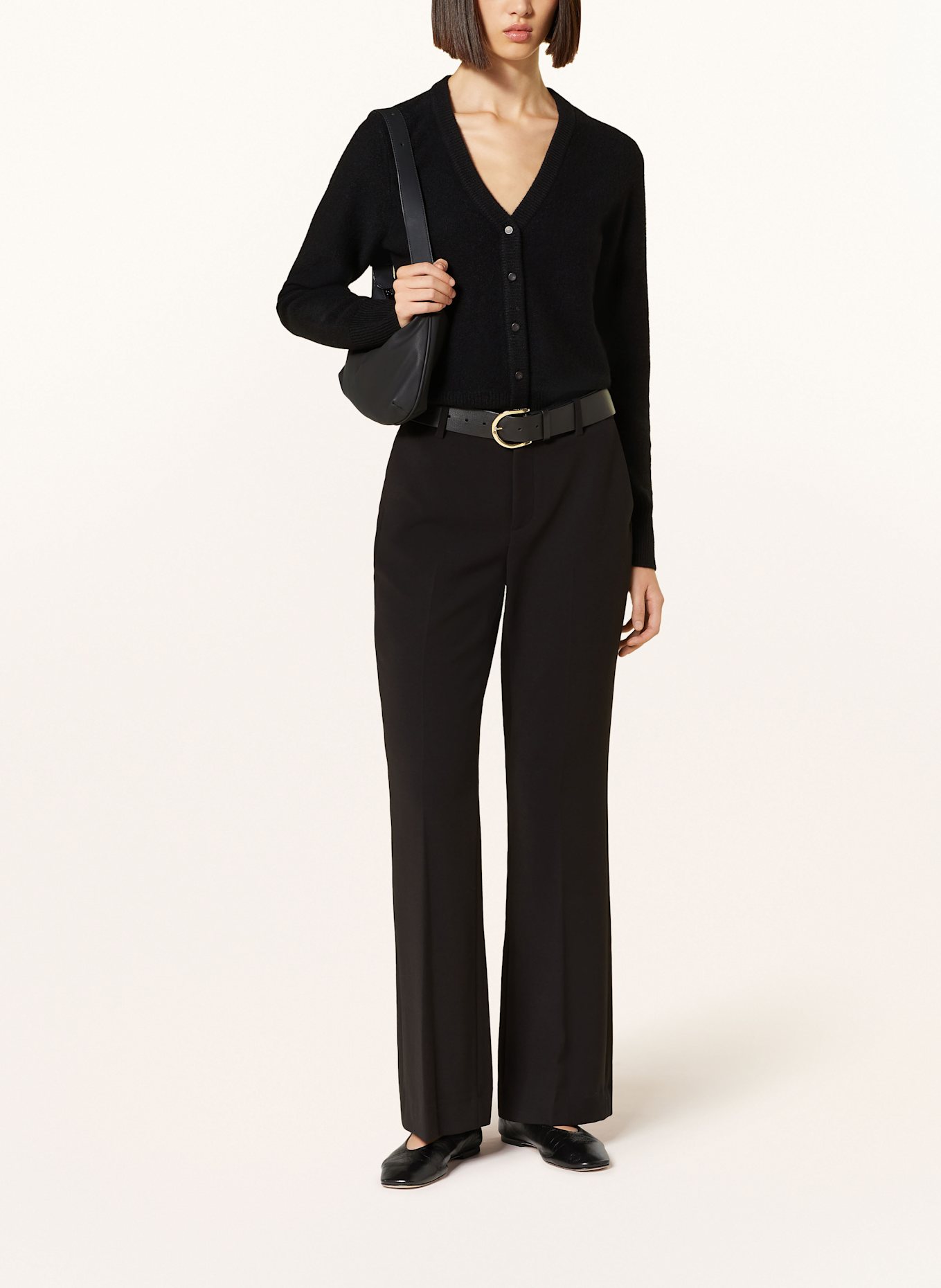 VINCE Cashmere cardigan in black