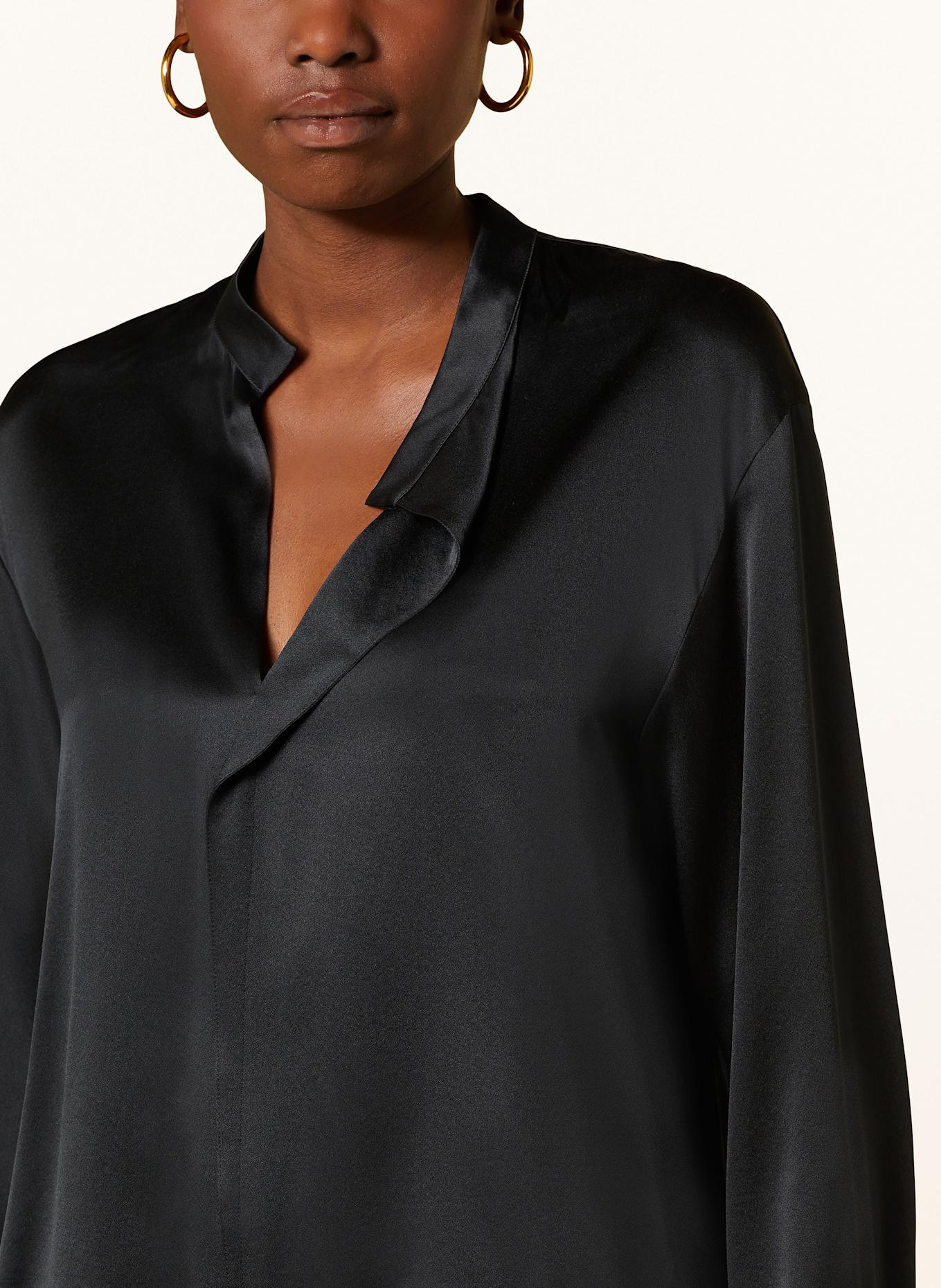 VINCE Silk blouse: BLACK