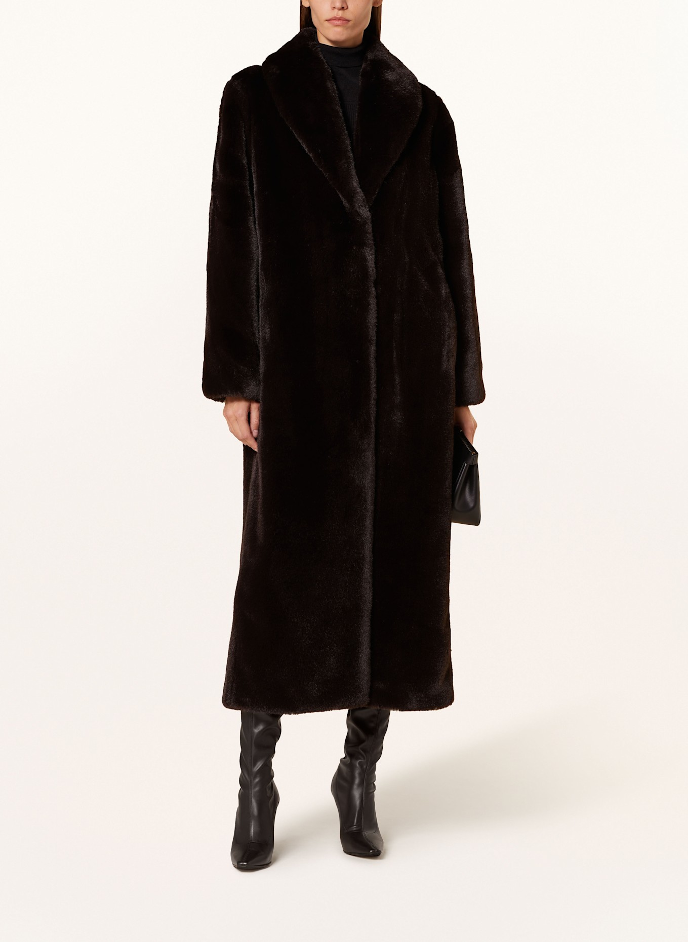 PINKO Faux fur coat