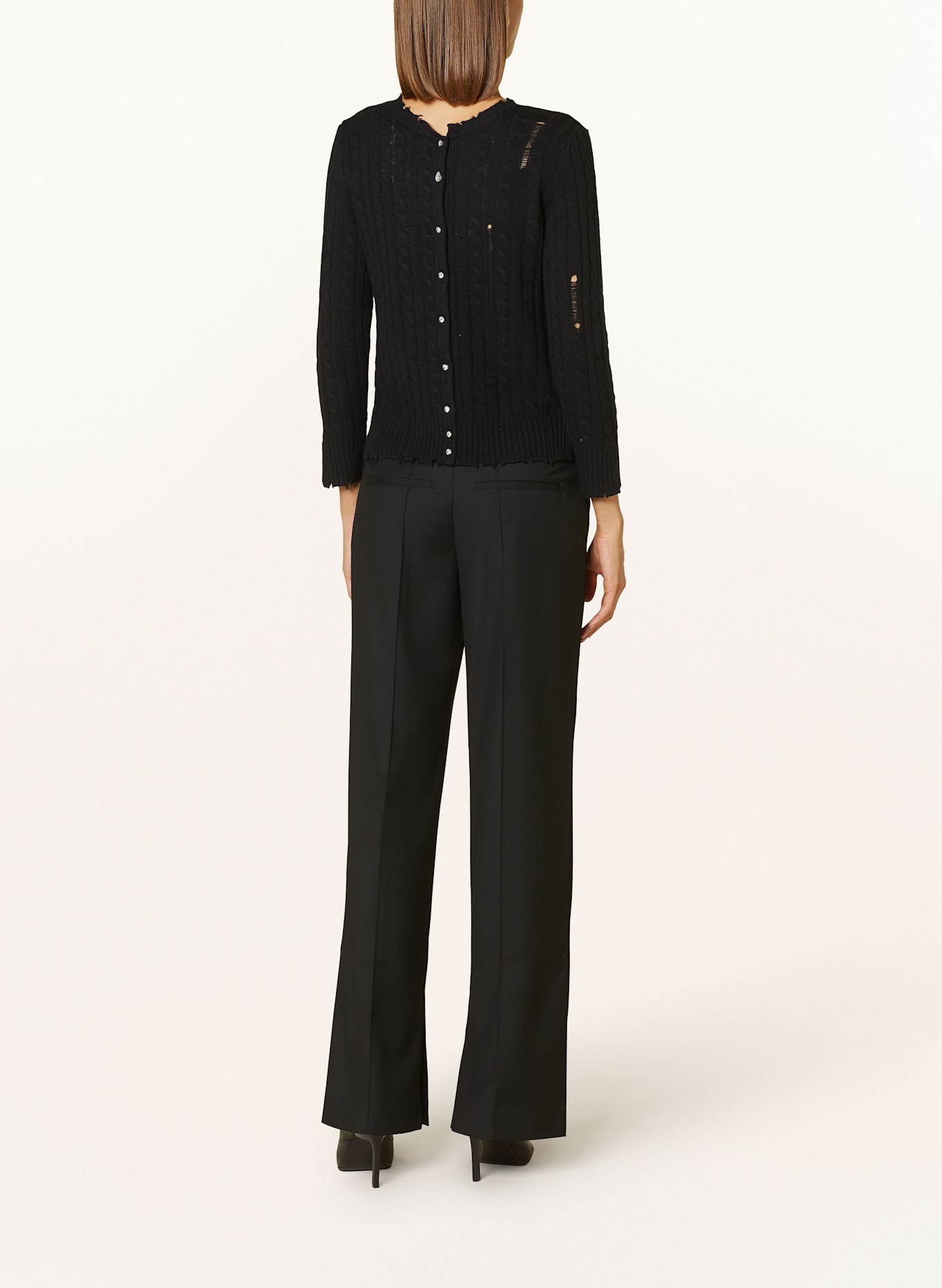 REMAIN Marlenehose: SCHWARZ