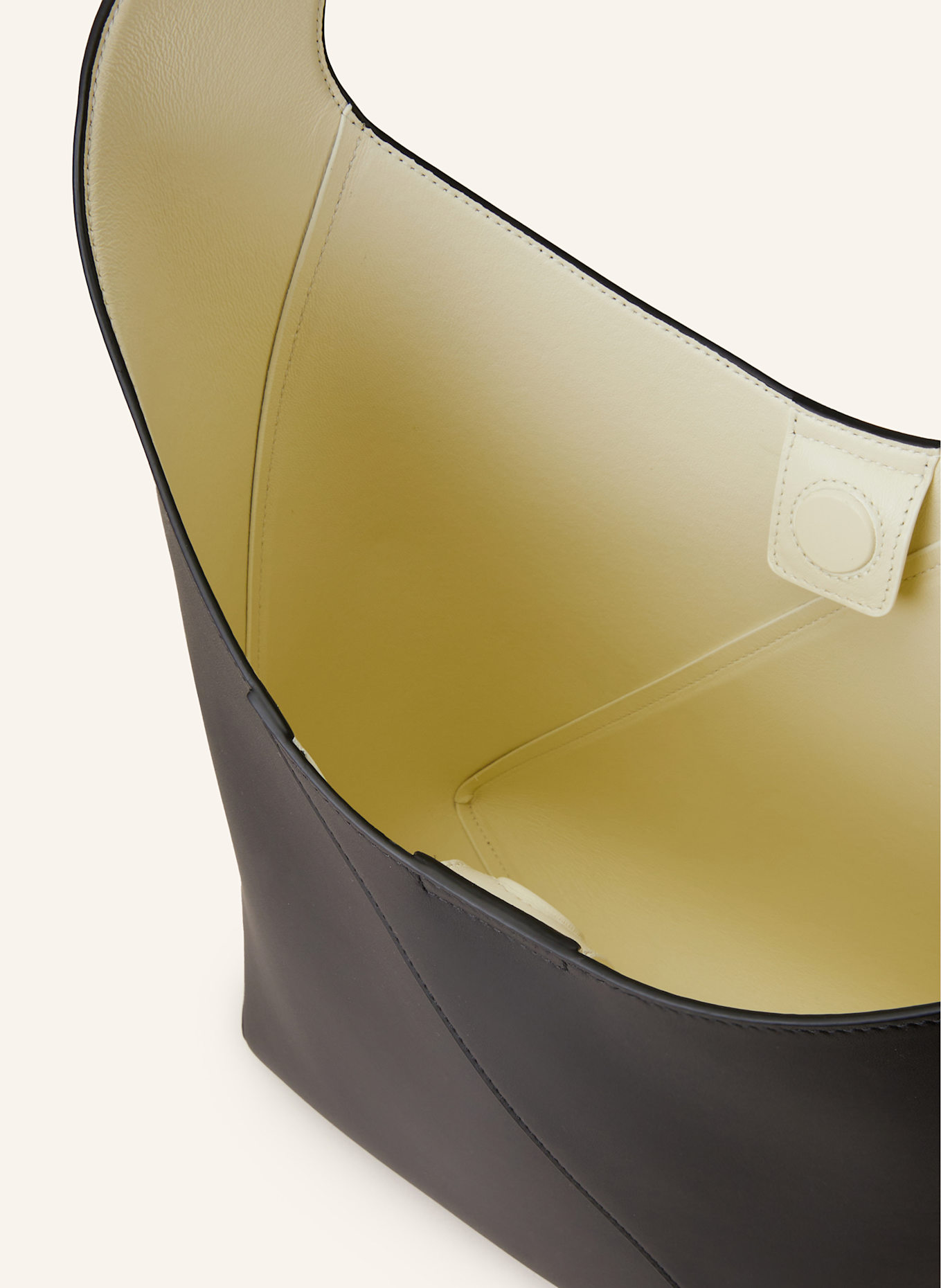 JIL SANDER Hobo-Bag VERTIGO MEDIUM: SCHWARZ