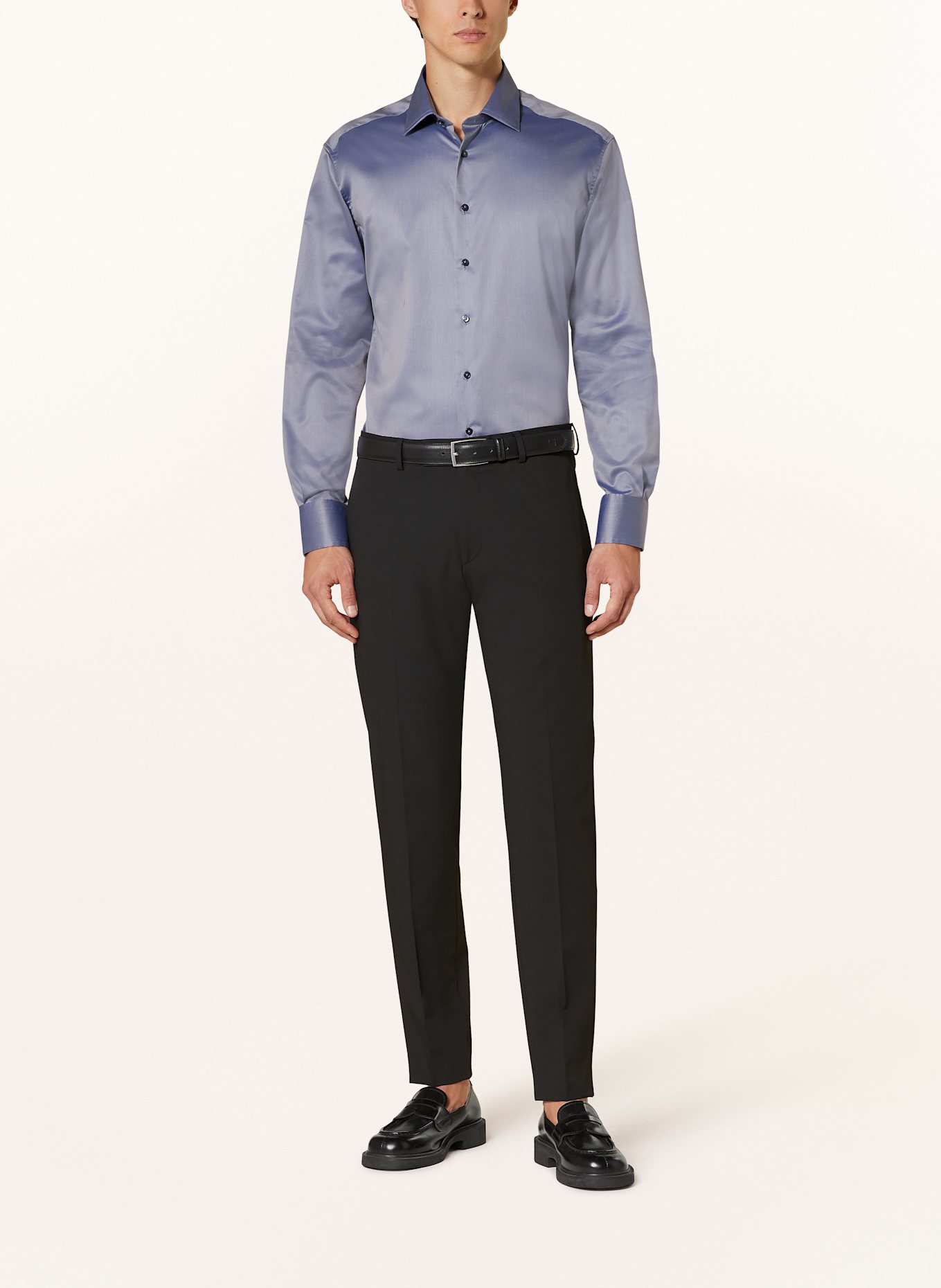 1863 by ETERNA Hemd Modern Fit: BLAUGRAU