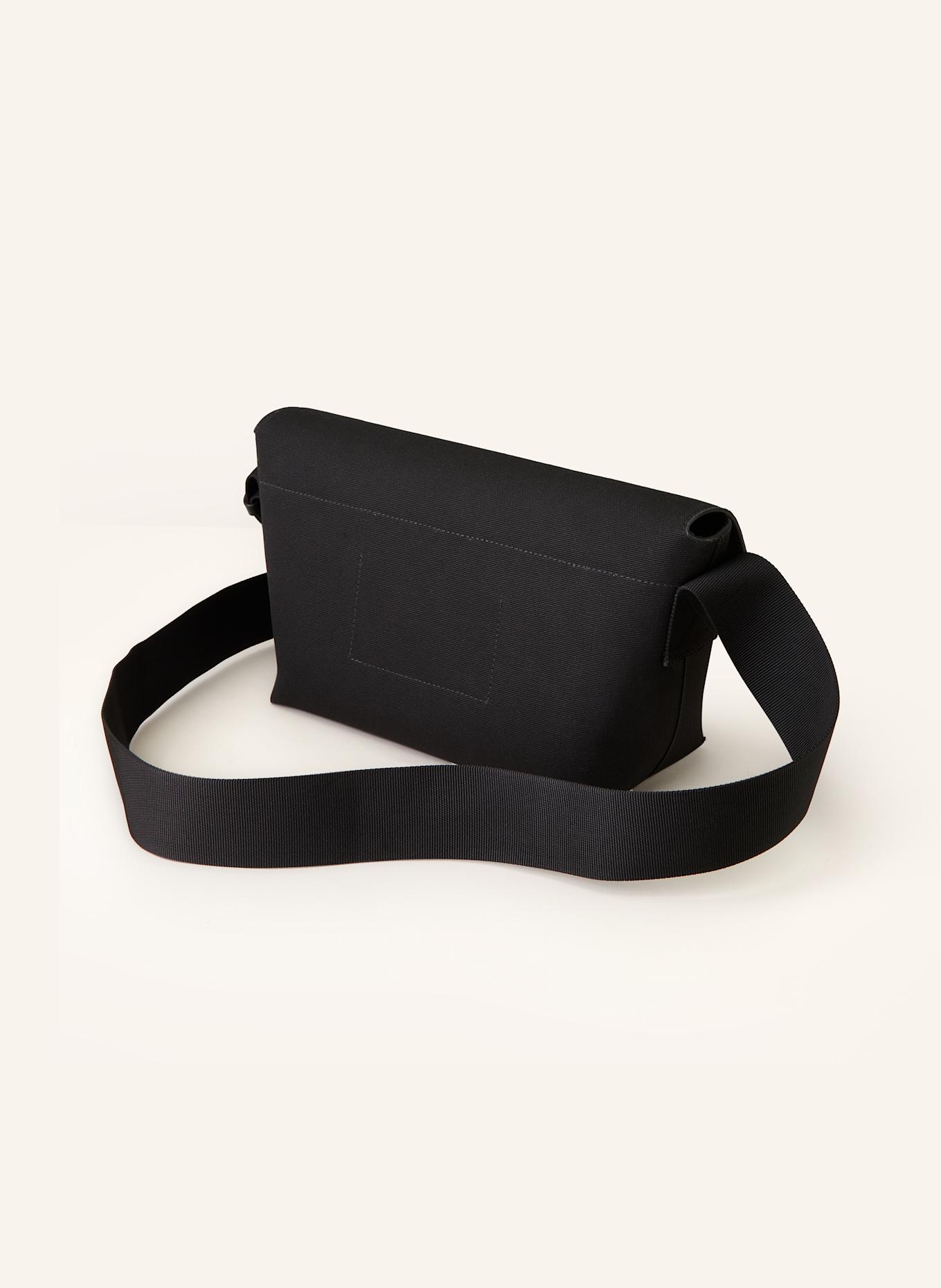 JIL SANDER Umhängetasche UTILITY: SCHWARZ