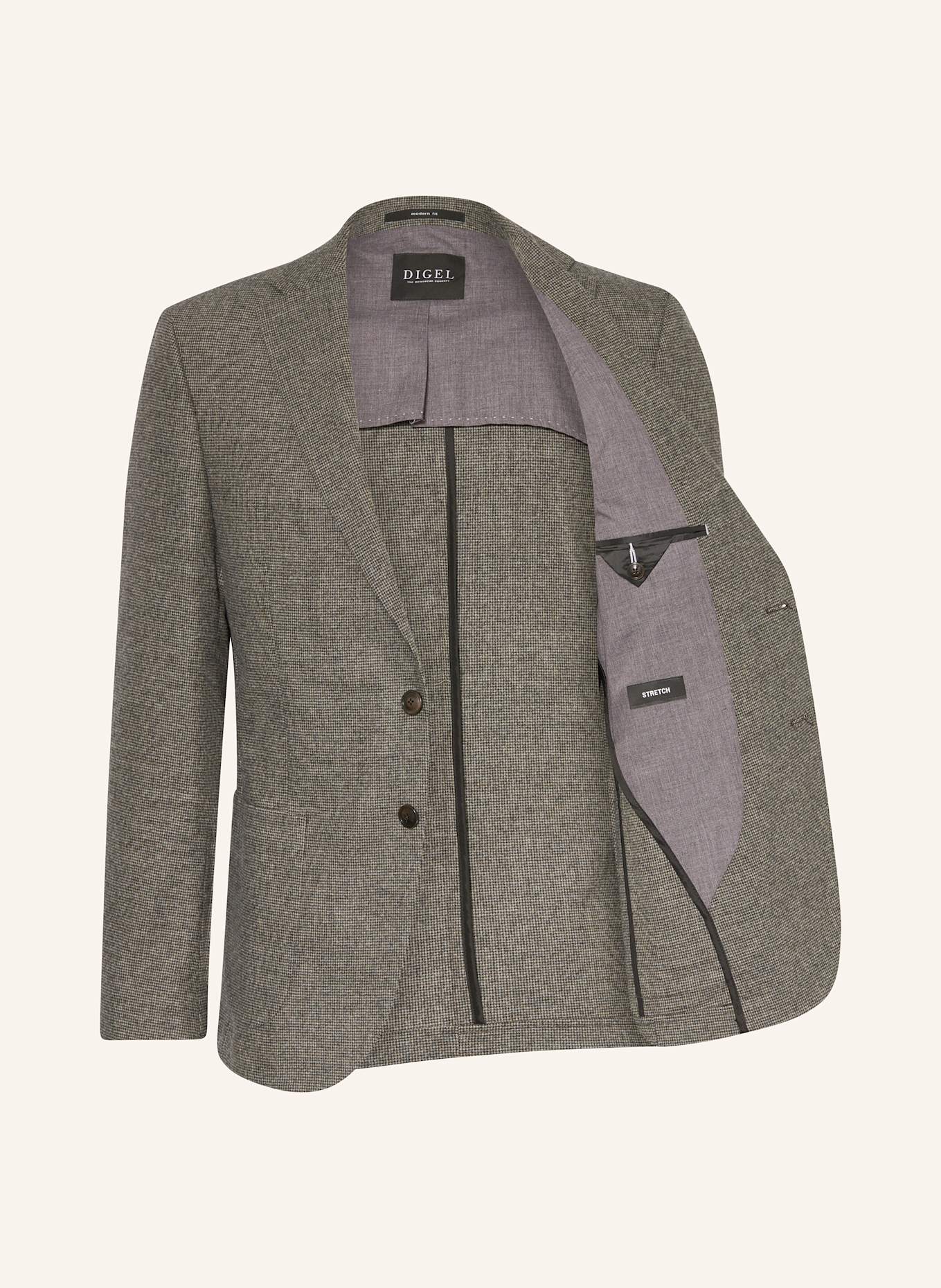 DIGEL Oblekové sako EDWARD Slim Fit, Barva: 34 BRAUN (Obrázek 4)