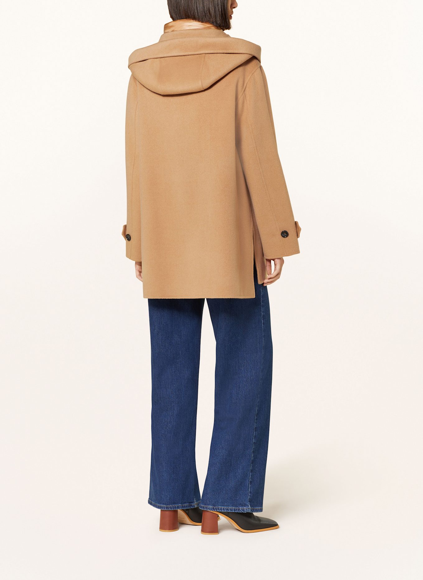 WOOLRICH Płaszcz 2 w 1: CAMELOWY