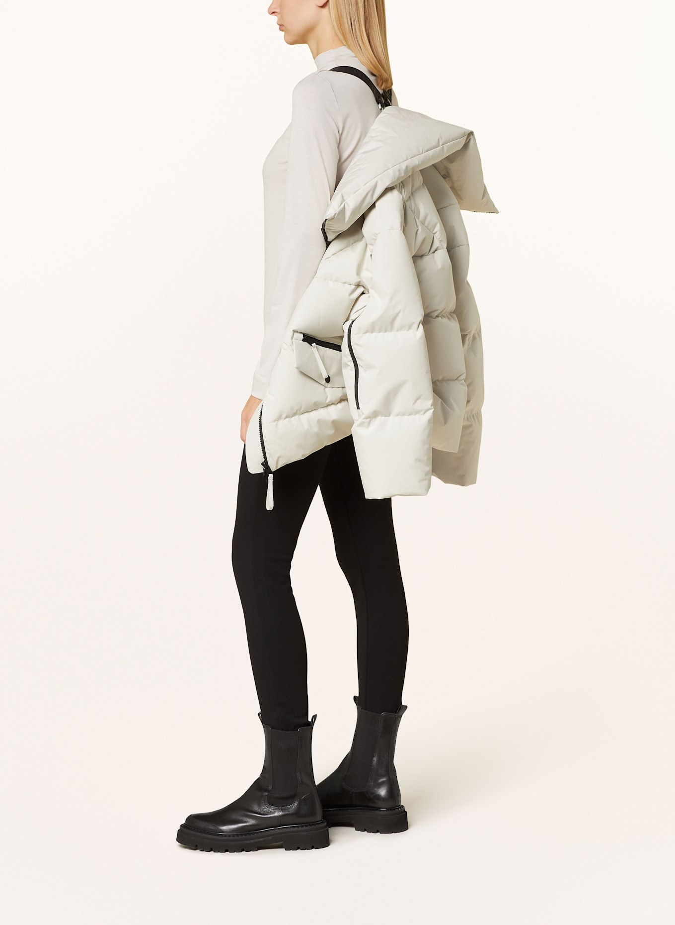 WOOLRICH Daunenjacke GTX: ECRU