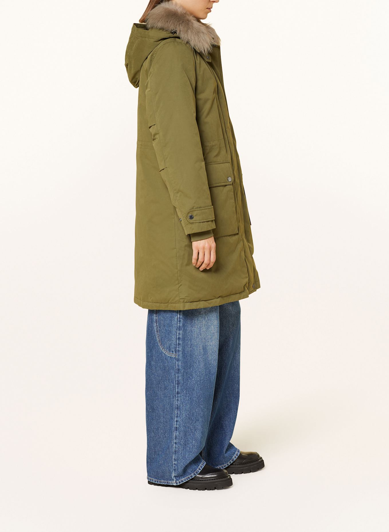 Artic down parka deals