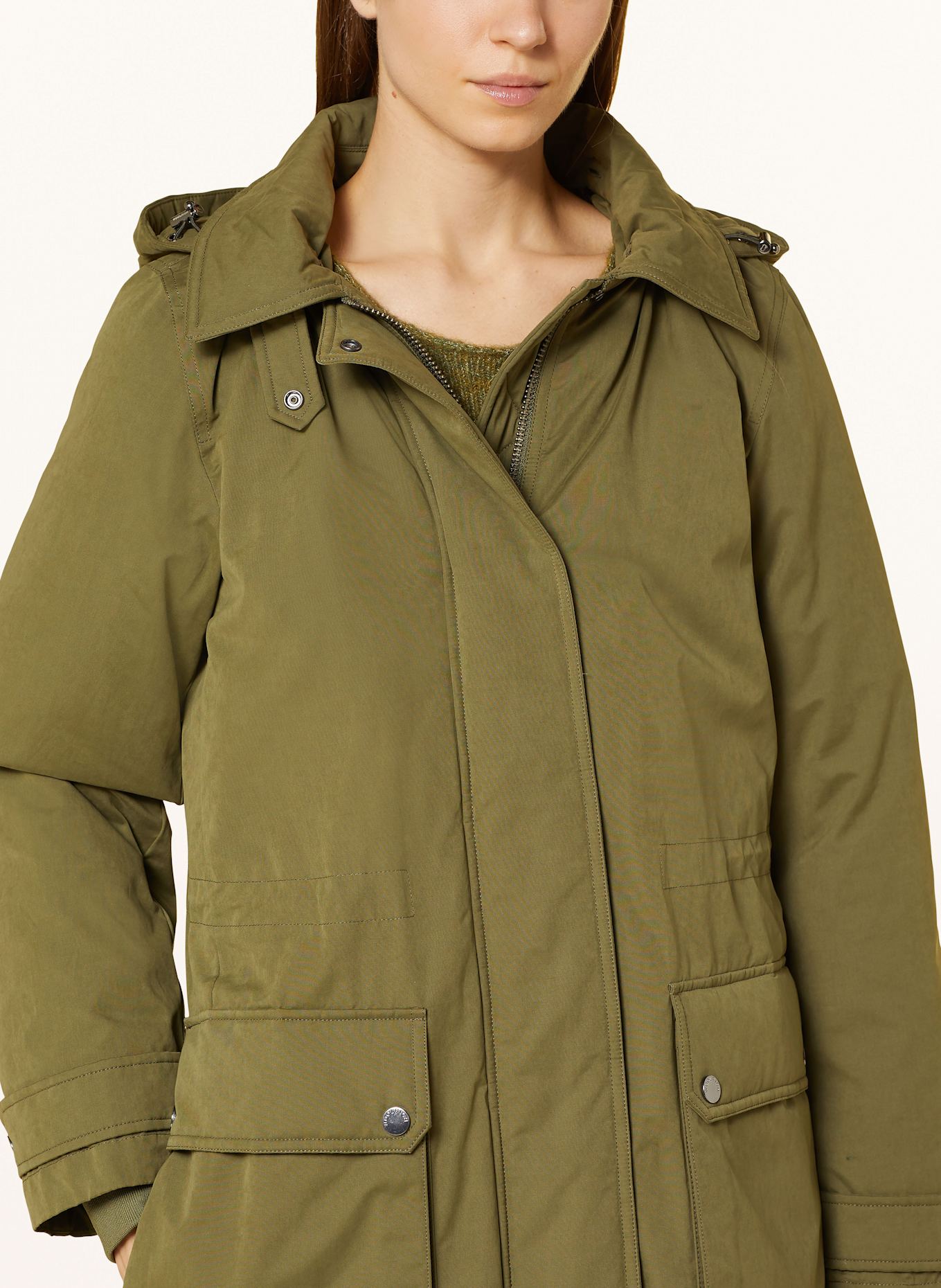 Woolrich parka olive new arrivals