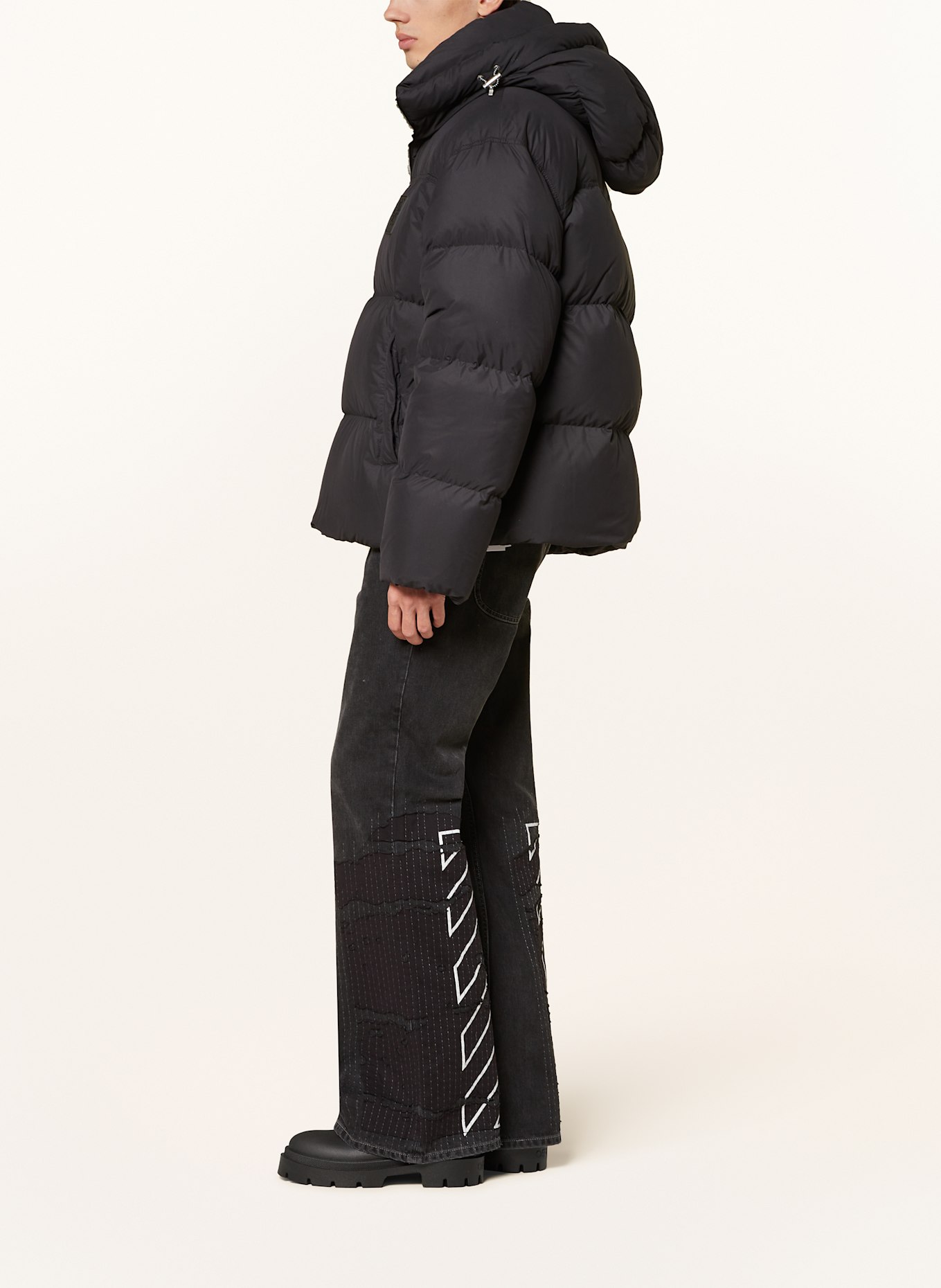Off-White Down jacket in black