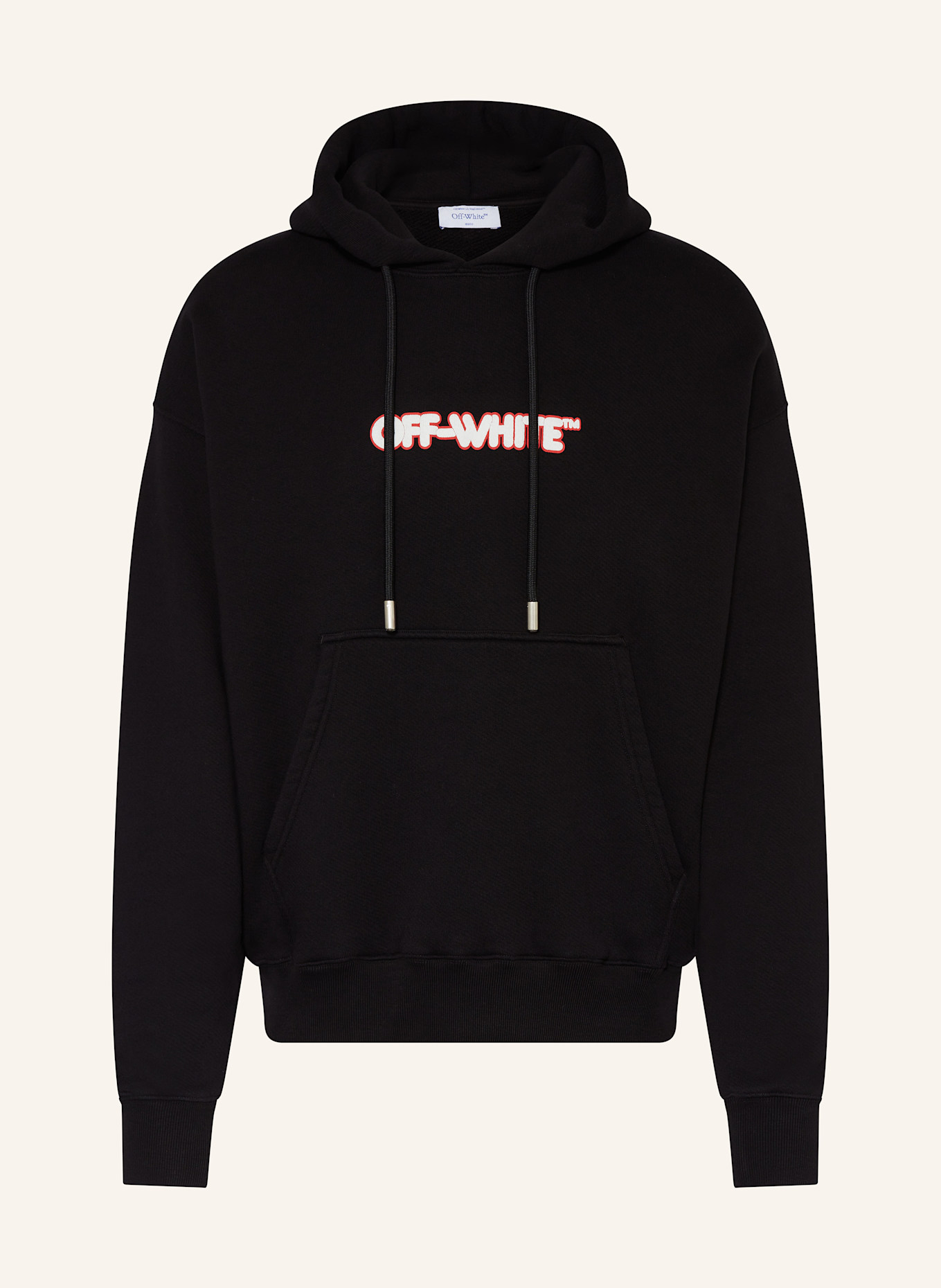 Off white hoodie mens black shop