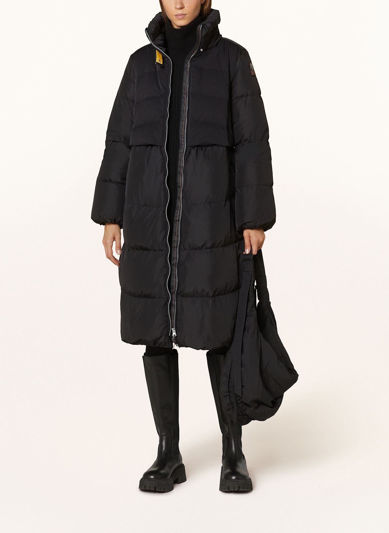 PARAJUMPERS Płaszcz puchowy EYMA: CZARNY