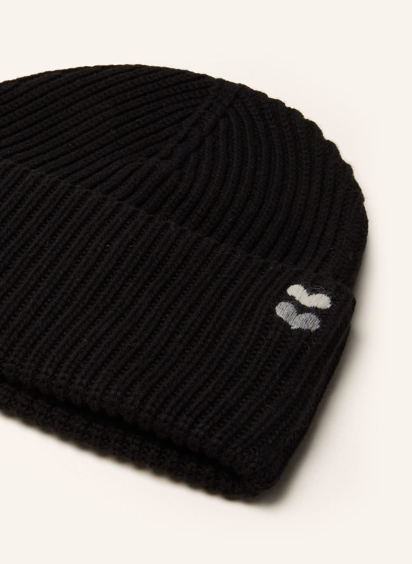 Black and white polo beanie 2025