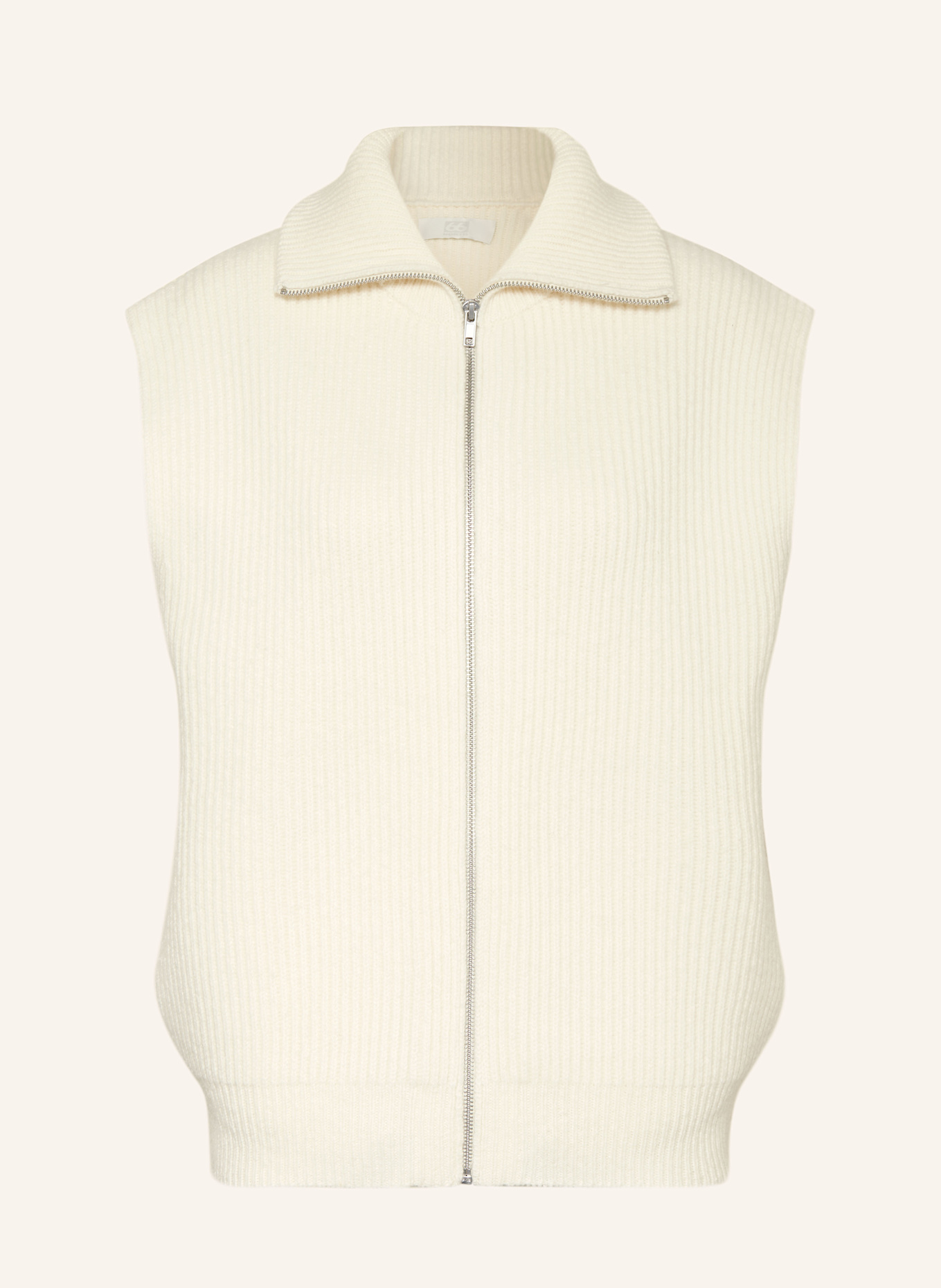 66°NORTH Sweater vest VONARSTRÆTI: ECRU