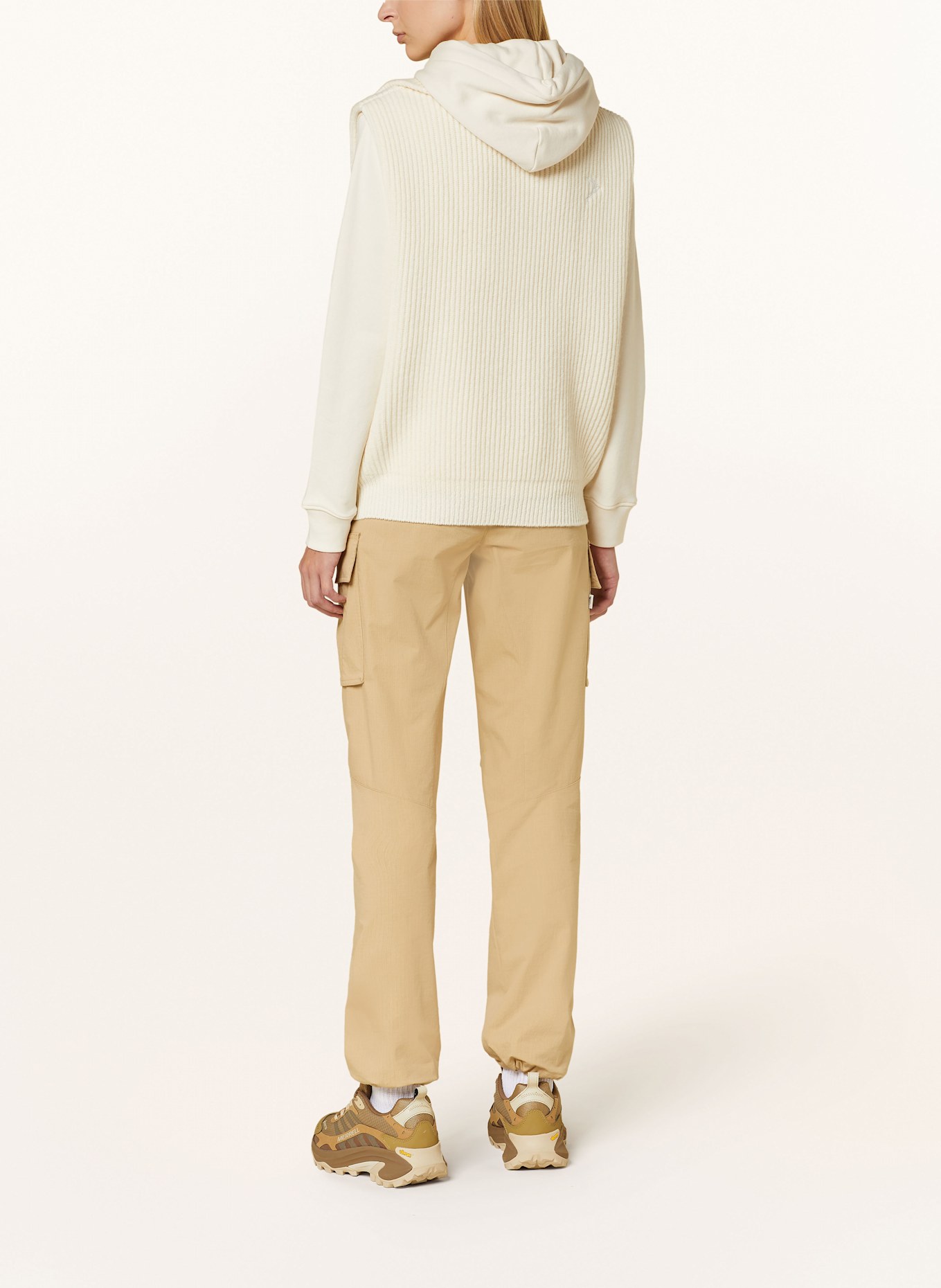 66°NORTH Sweater vest VONARSTRÆTI: ECRU