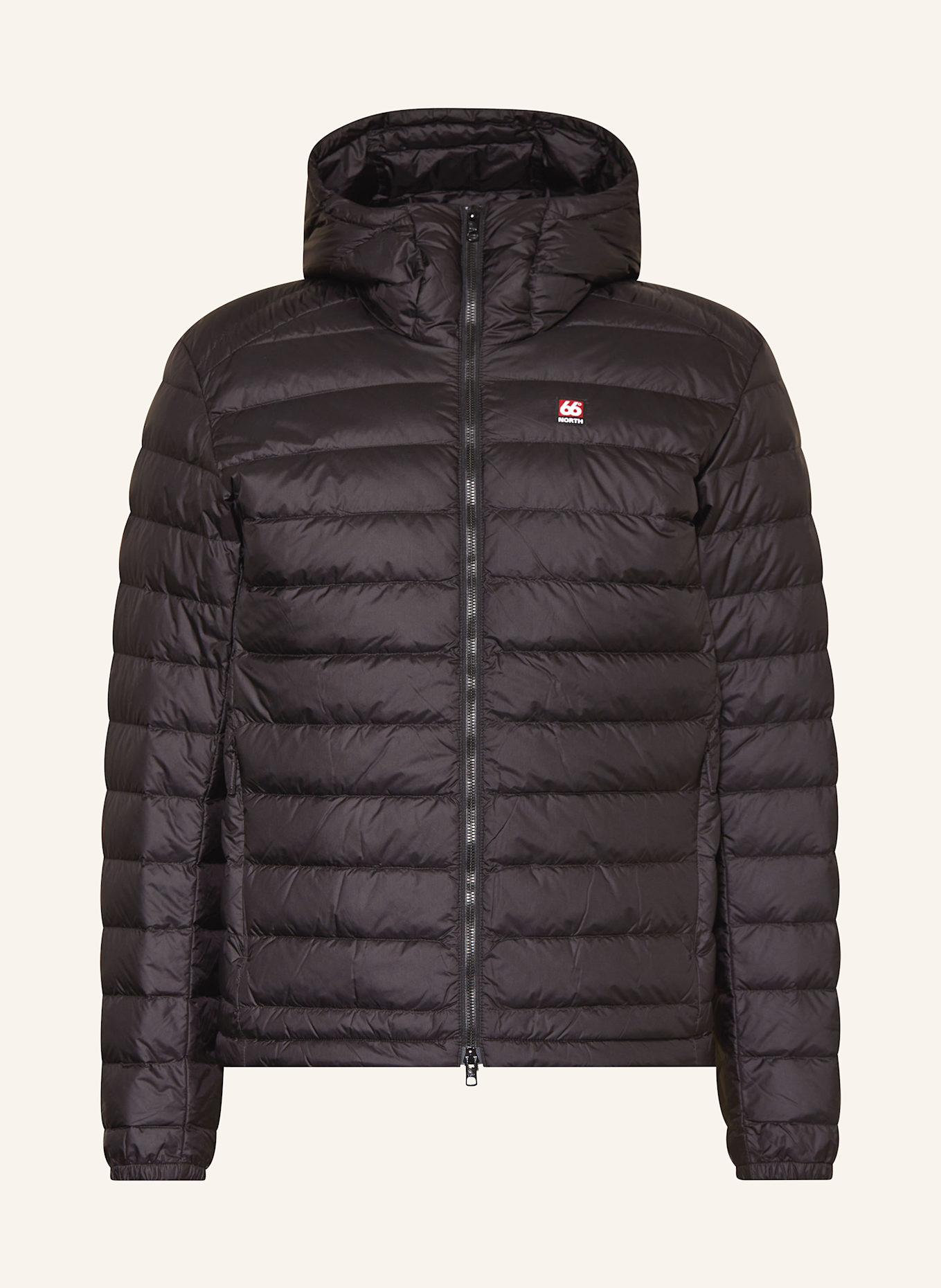 66°NORTH Lightweight-Daunenjacke KEILIR: SCHWARZ