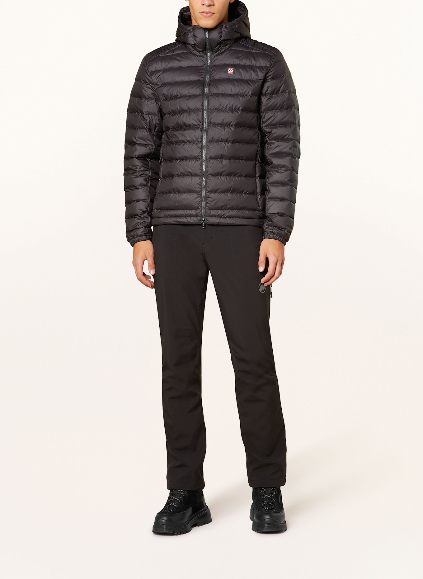66°NORTH Lightweight-Daunenjacke KEILIR: SCHWARZ