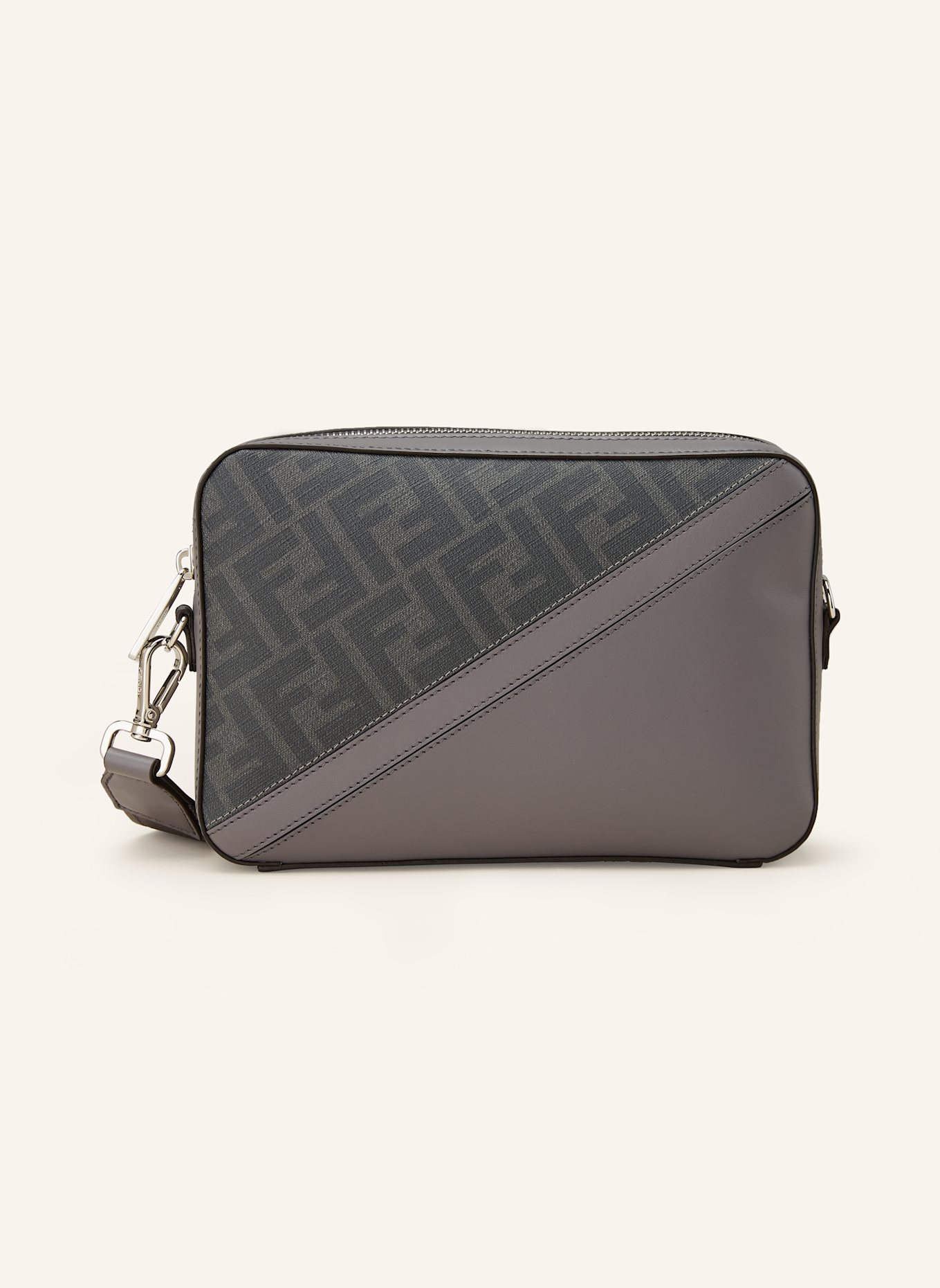 FENDI Crossbody bag CAMERA CASE in gray