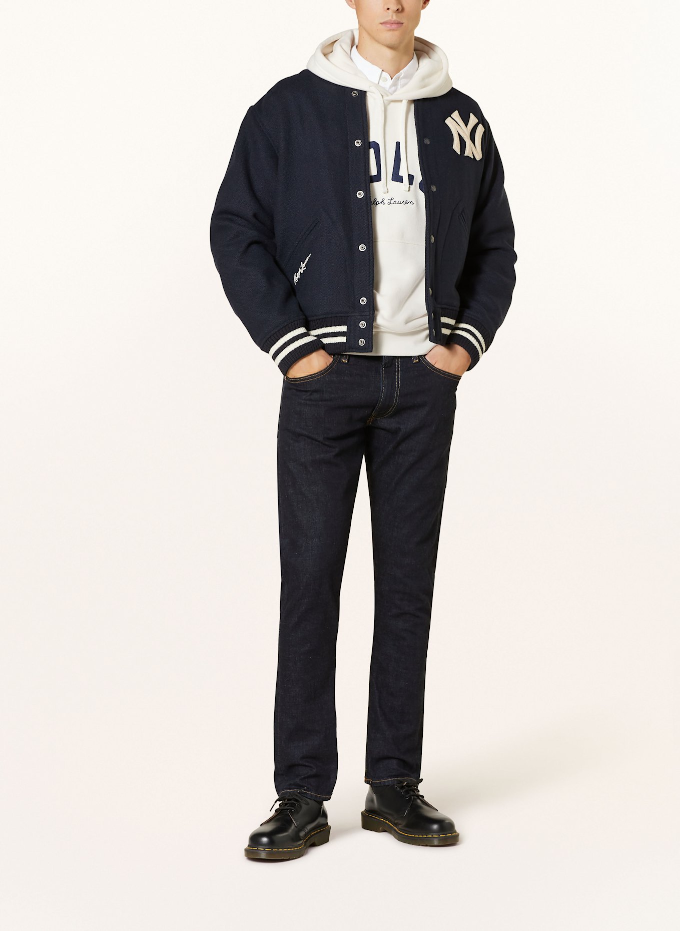 POLO RALPH LAUREN College-Jacke: DUNKELBLAU