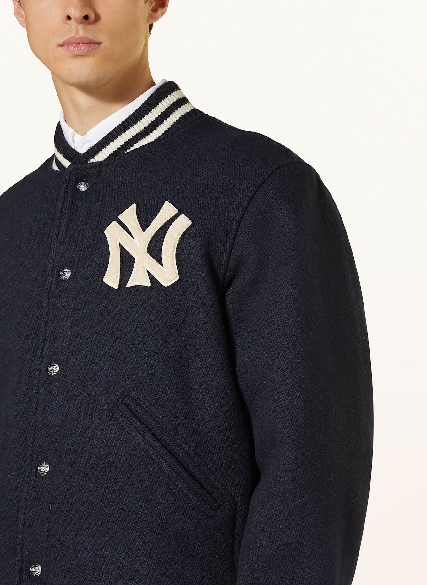 POLO RALPH LAUREN College-Jacke: DUNKELBLAU