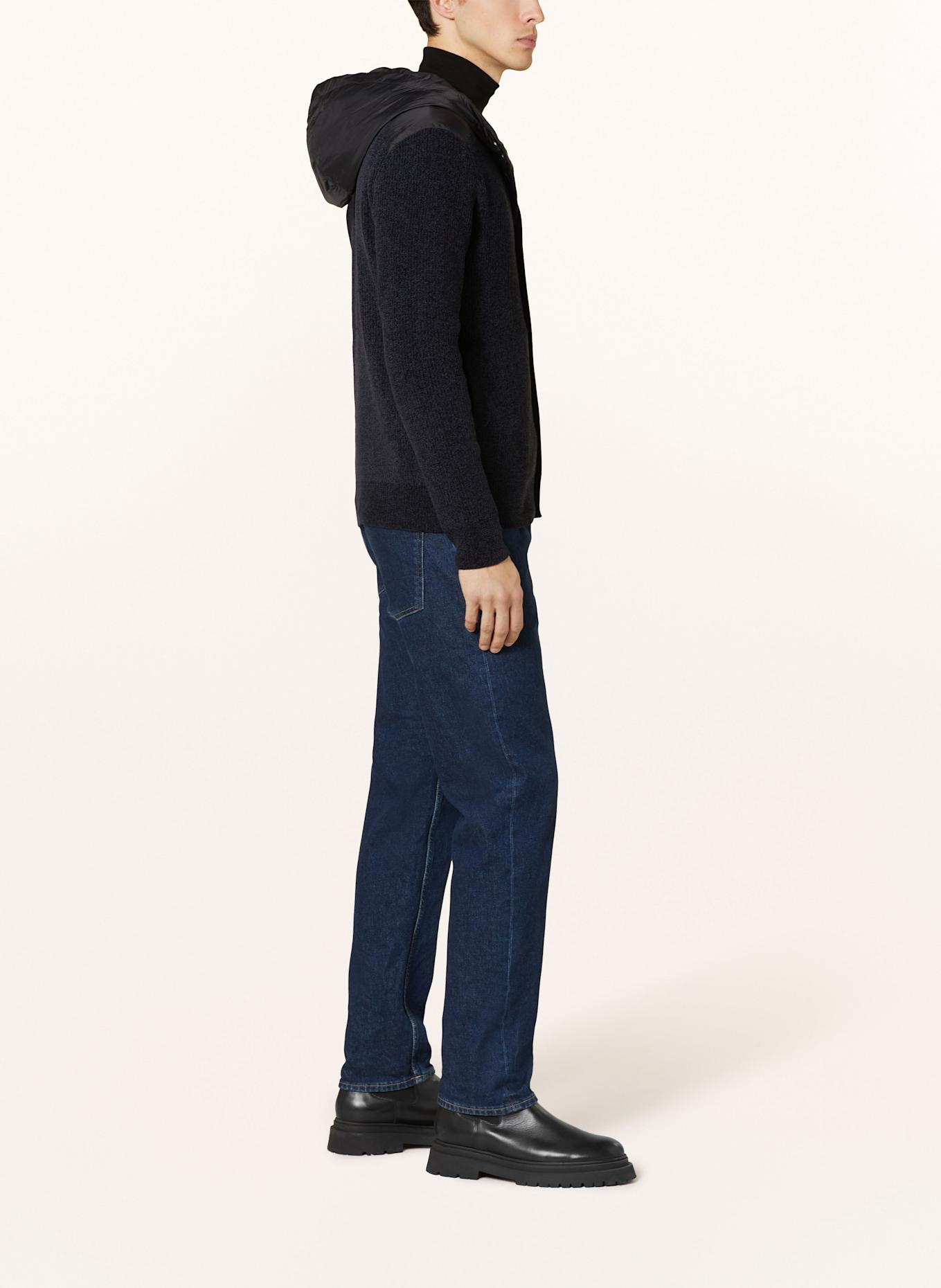 PEUTEREY Strickjacke HAYUK BMAT, Farbe: DUNKELBLAU/ DUNKELGRAU (Bild 4)