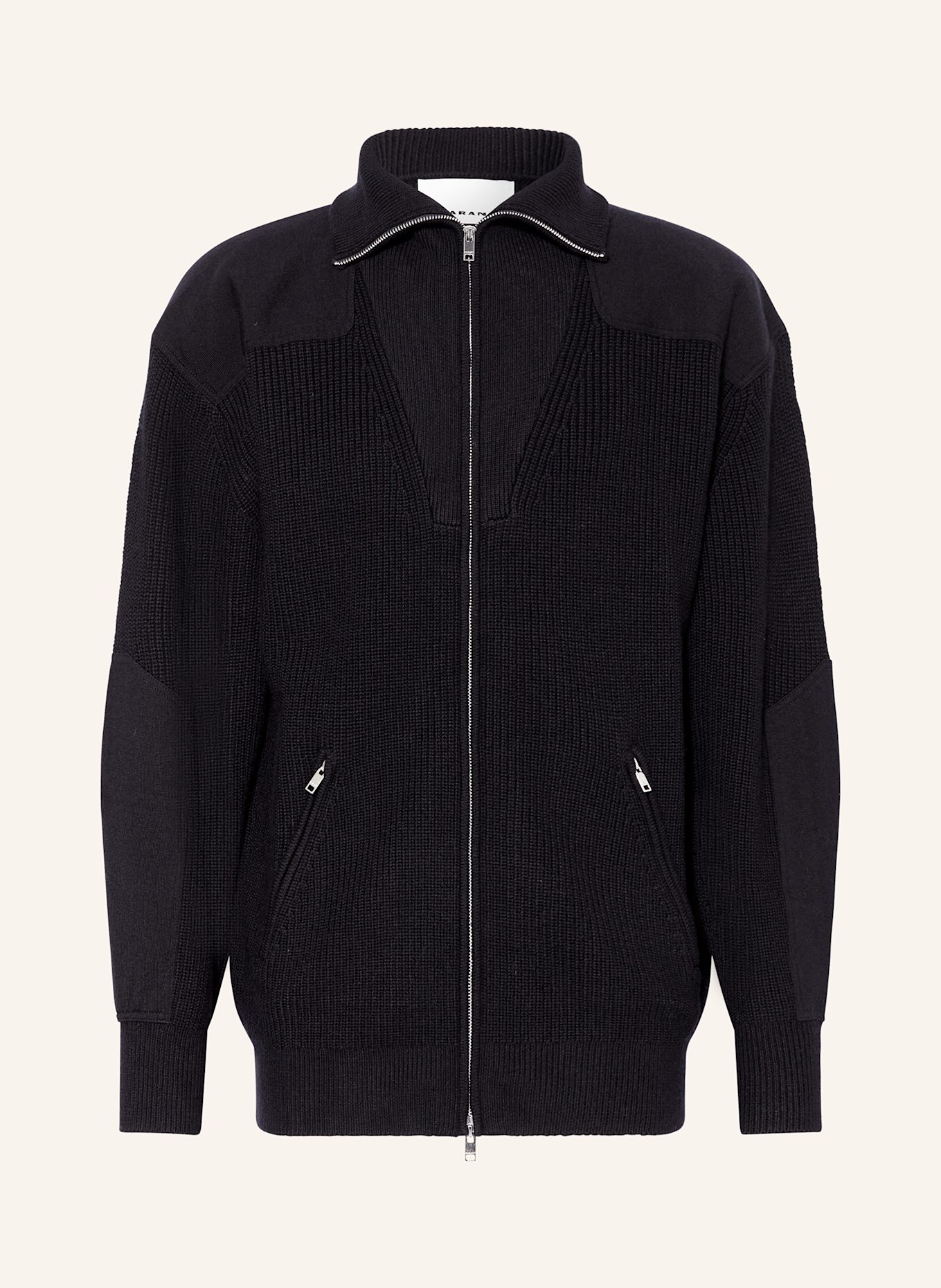 ISABEL MARANT Strickjacke BARNO: DUNKELBLAU