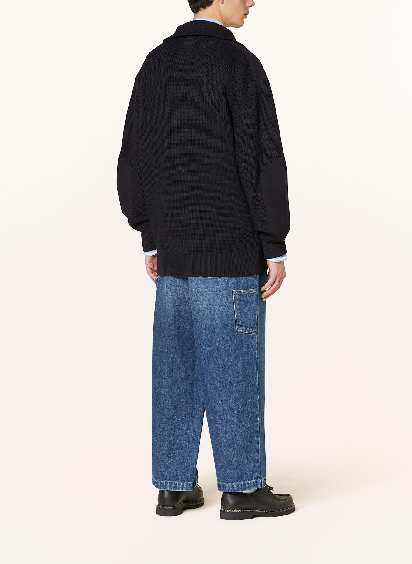 ISABEL MARANT Strickjacke BARNO: DUNKELBLAU