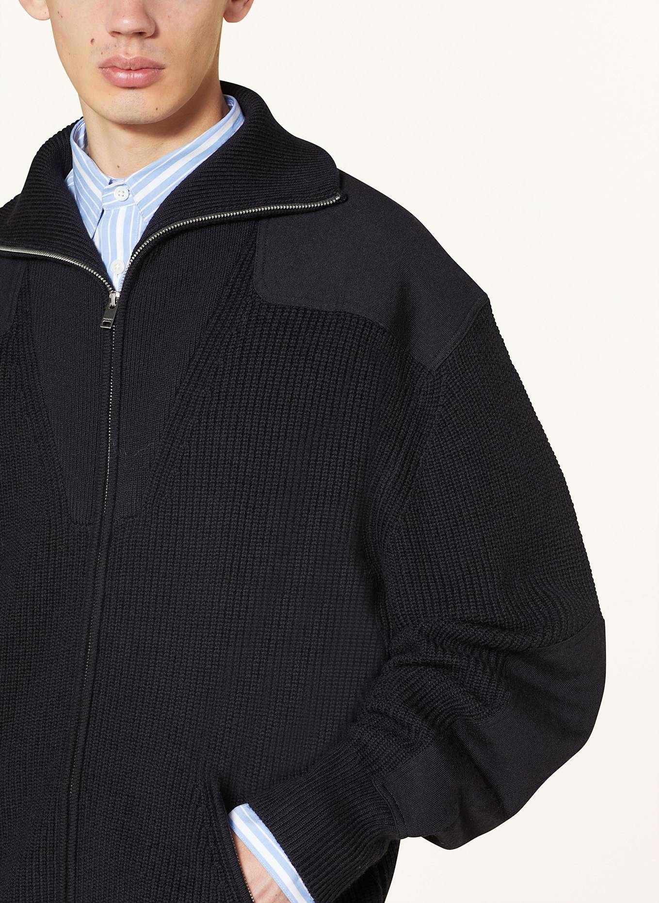 ISABEL MARANT Strickjacke BARNO: DUNKELBLAU