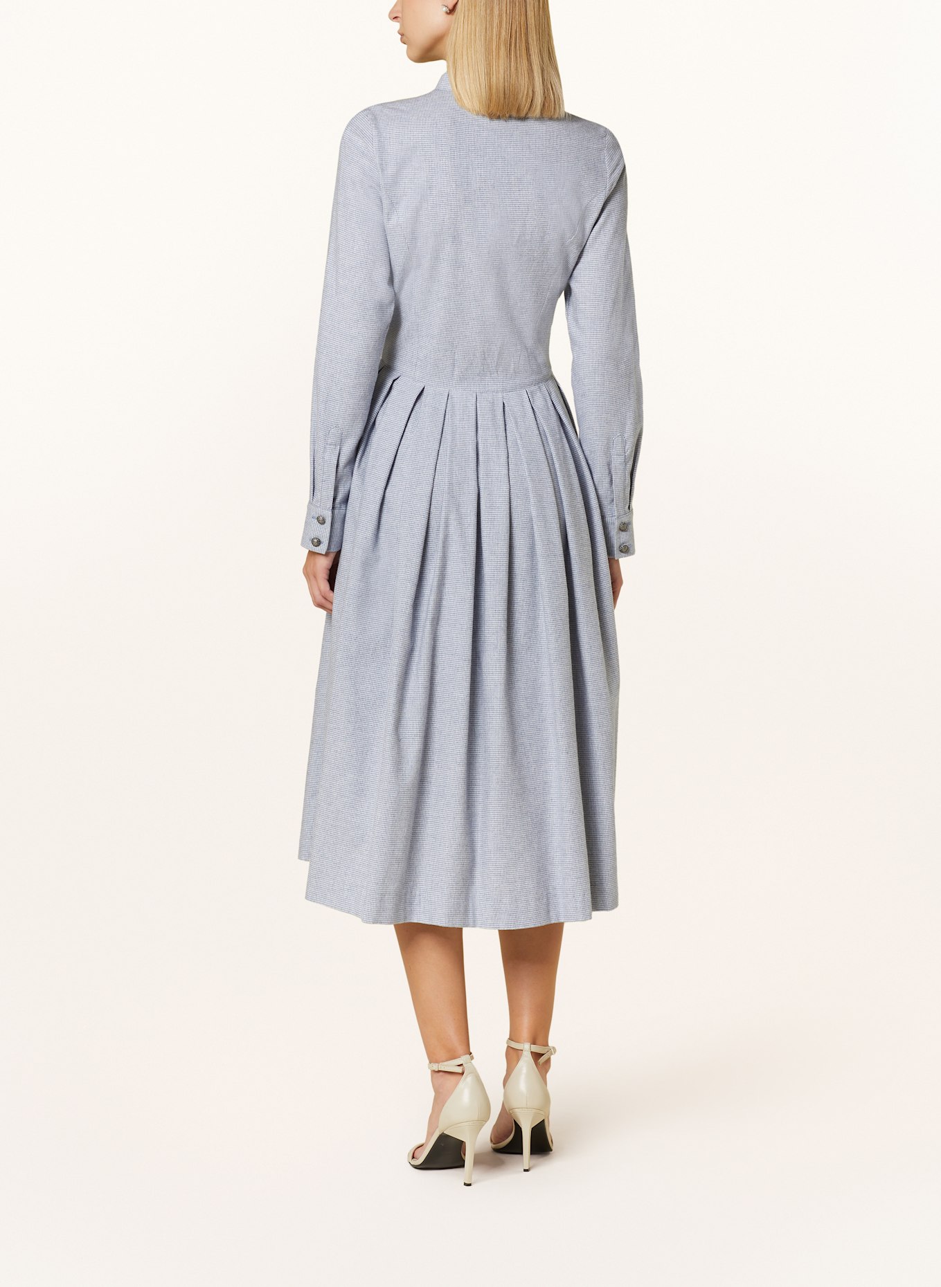 BERWIN & WOLFF Trachtenkleid aus Flanell: HELLBLAU