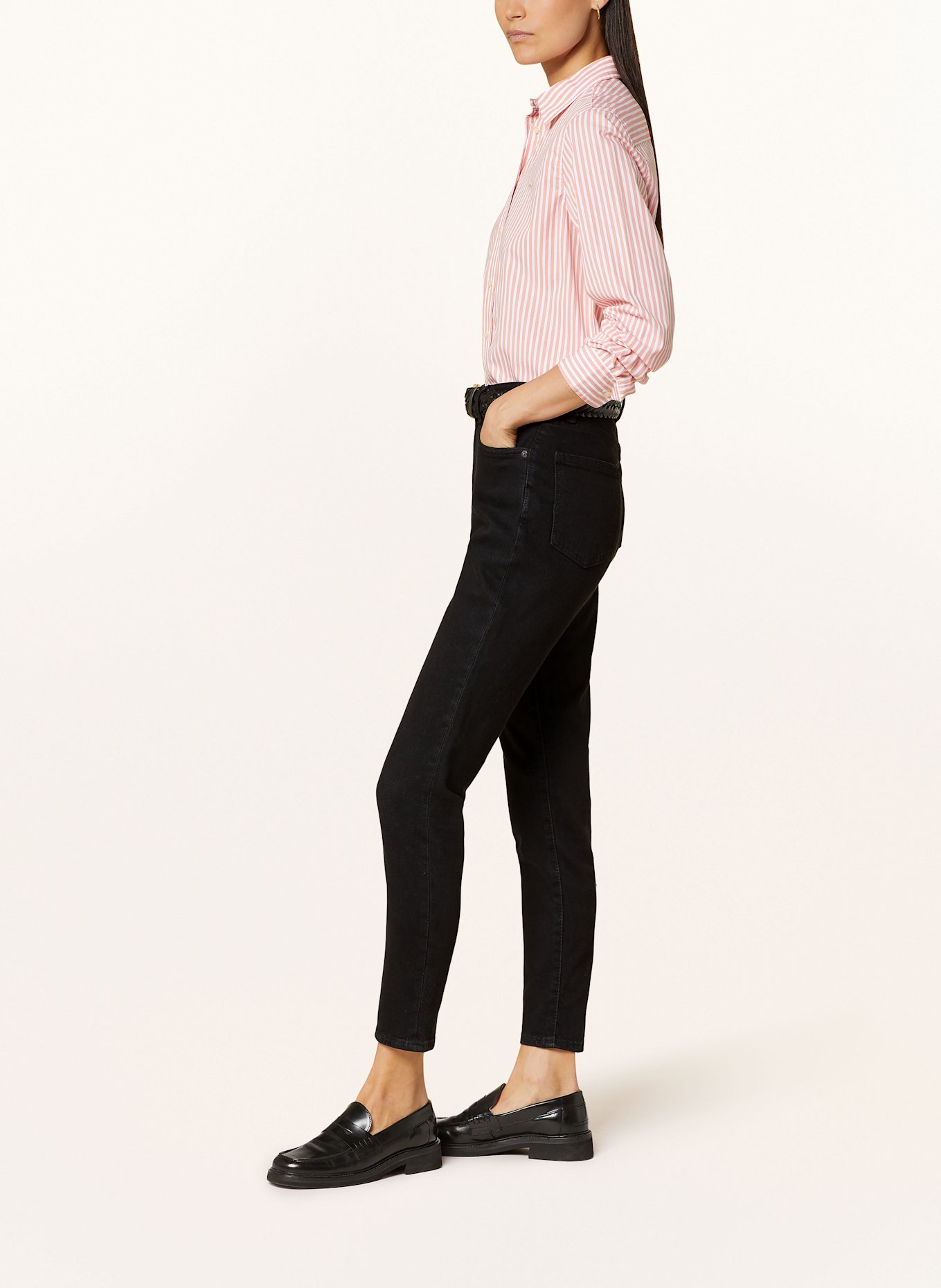 LAUREN RALPH LAUREN Skinny Jeans: 001 BLACK WASH