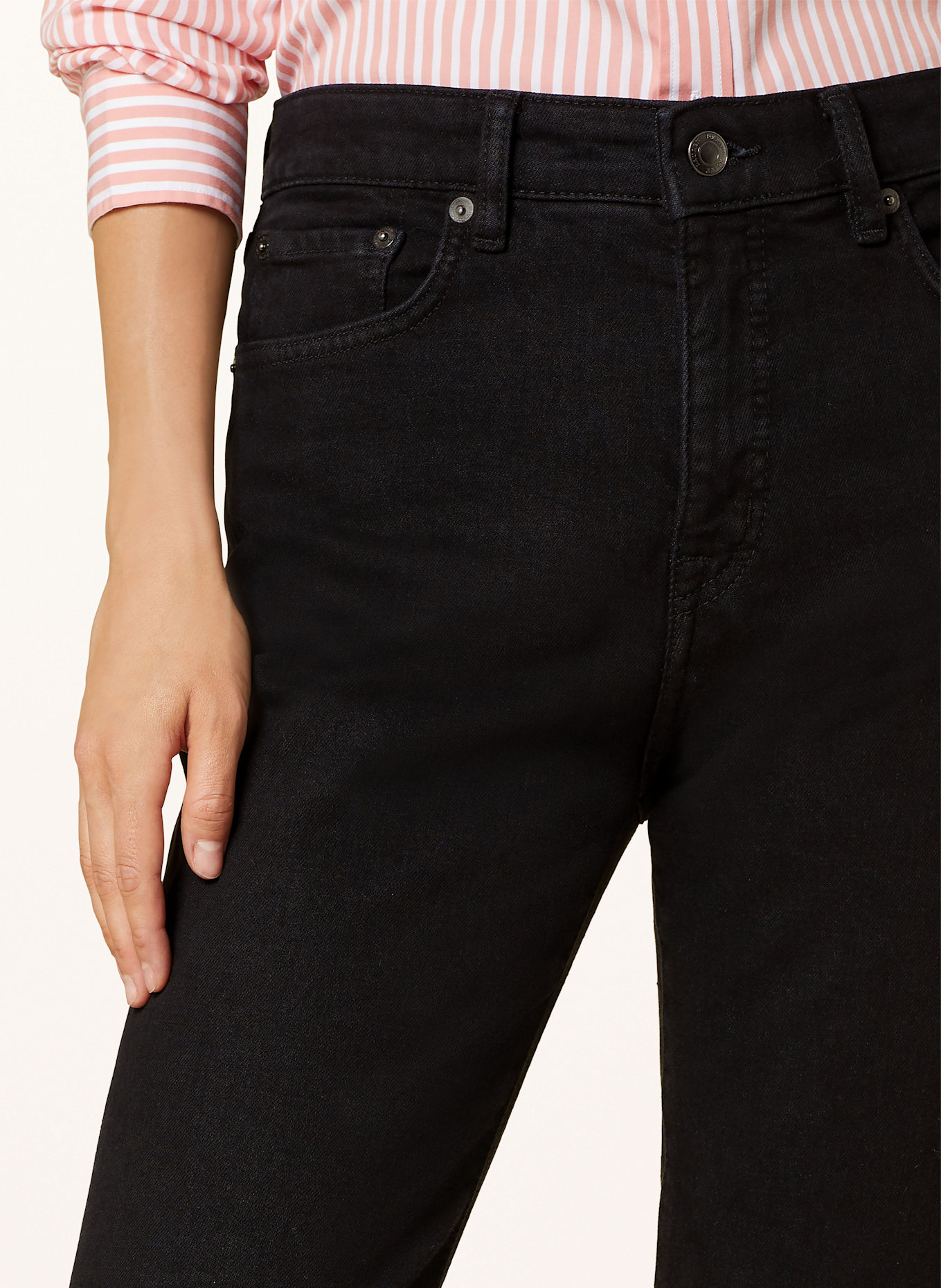 LAUREN RALPH LAUREN Skinny Jeans: 001 BLACK WASH