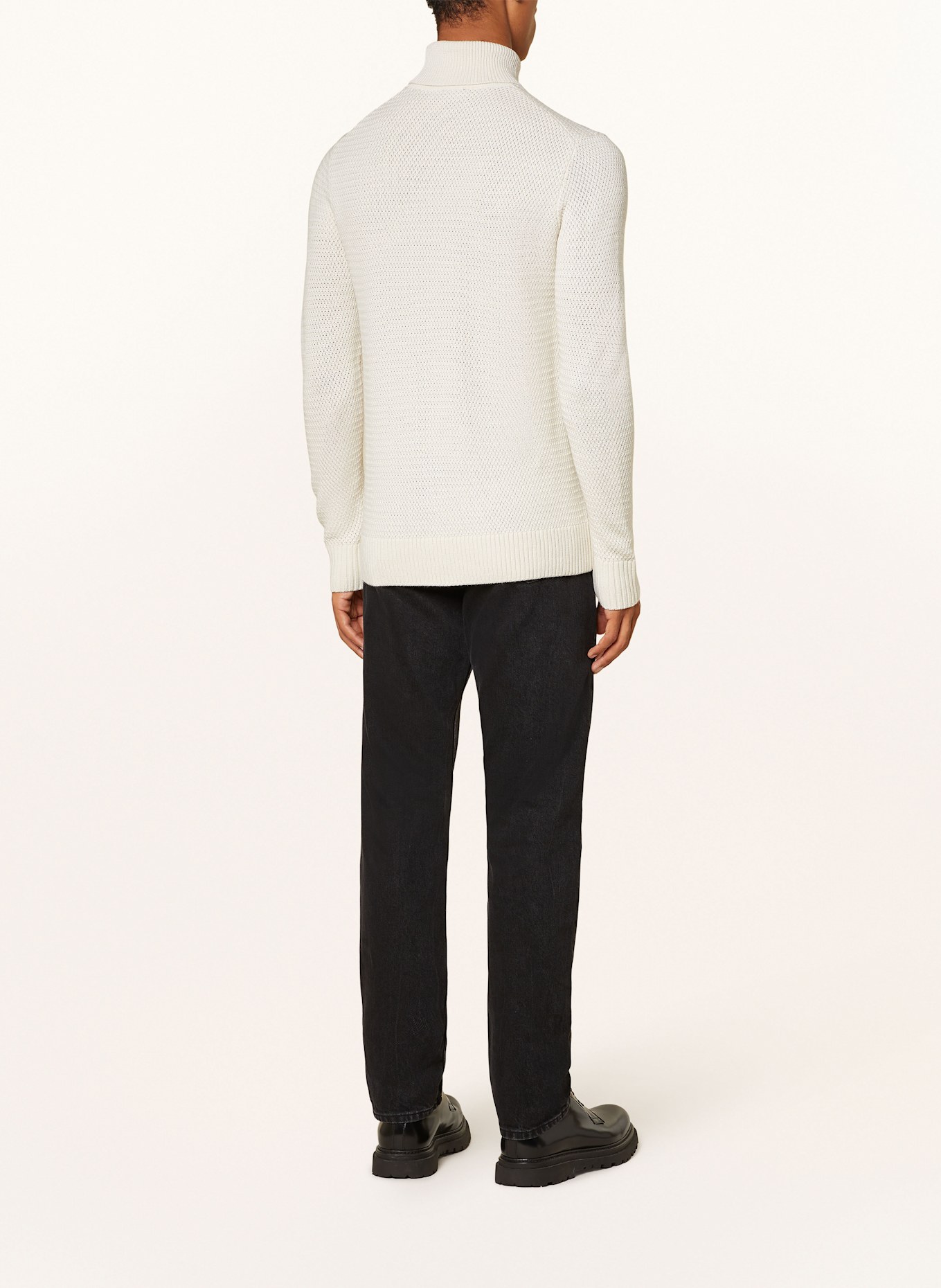STRELLSON Turtleneck sweater HAMILTON, Color: ECRU (Image 3)