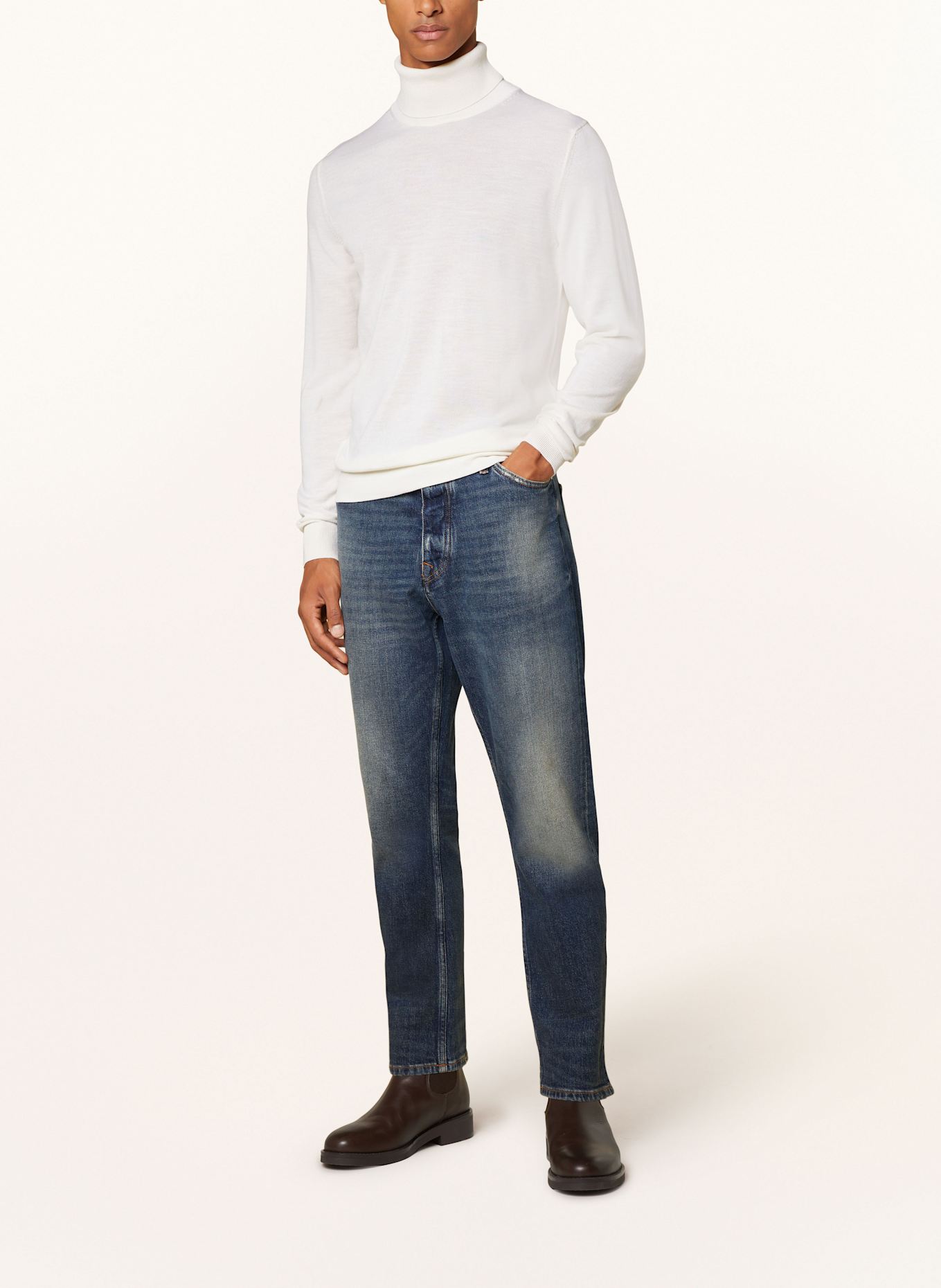 STRELLSON Rollkragenpullover MAREK: CREME