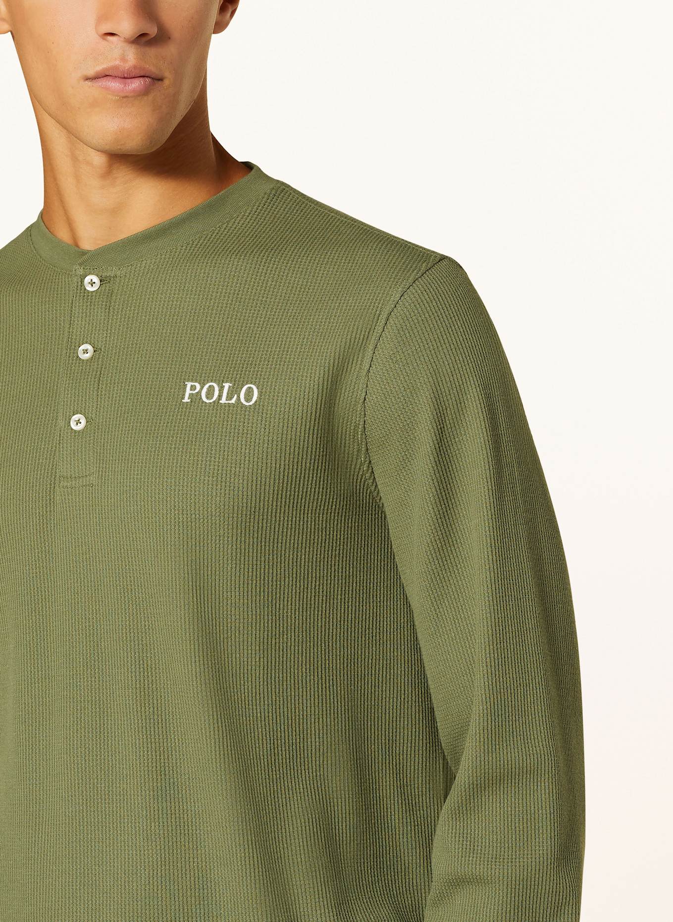 POLO RALPH LAUREN slaapshirt: GROEN