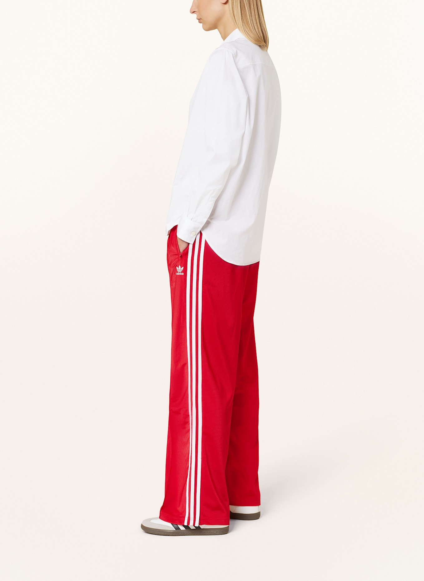 adidas Originals Track pants FIREBIRD in red white