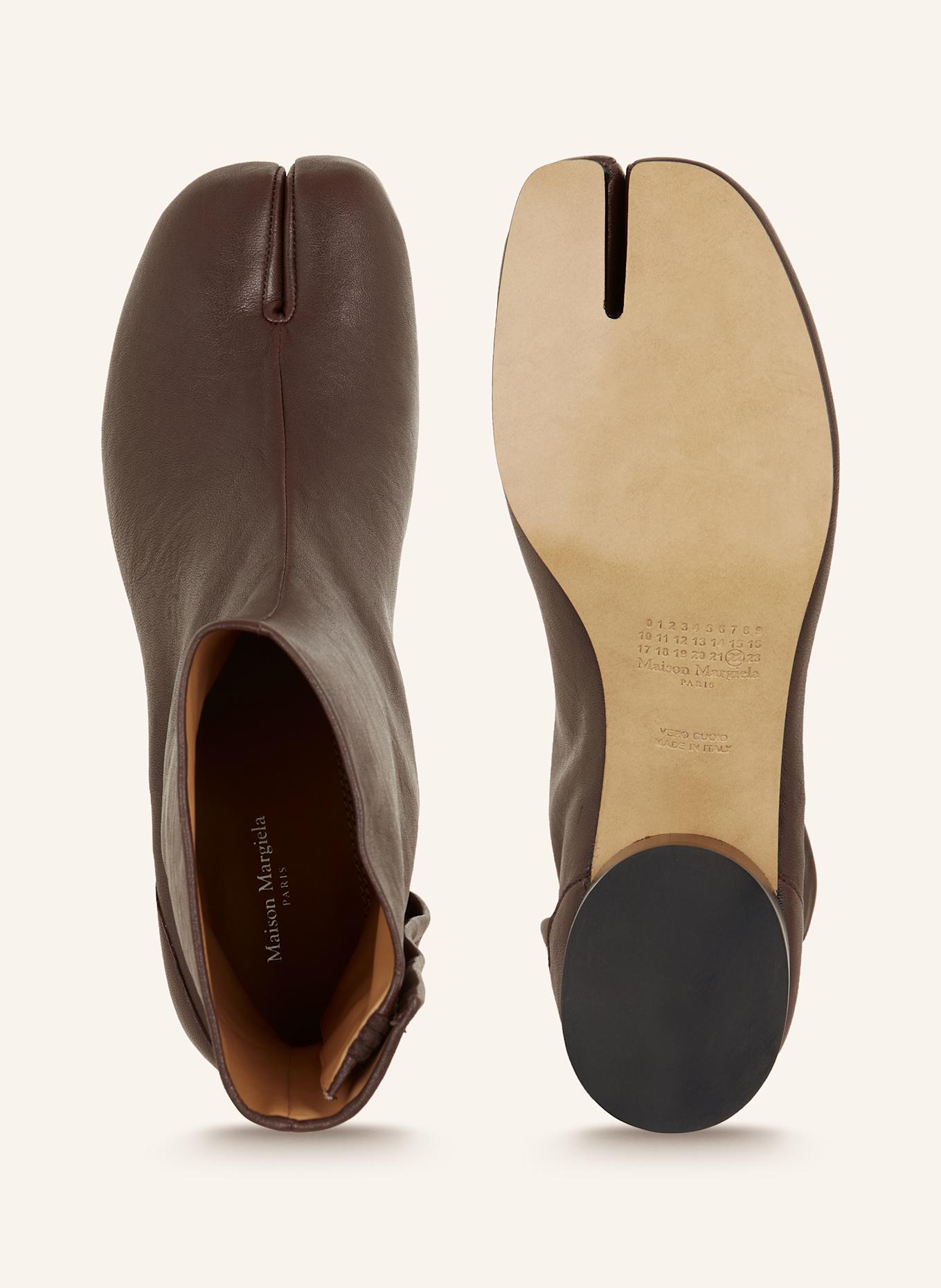 Maison Margiela Stiefeletten TABI in dunkelbraun