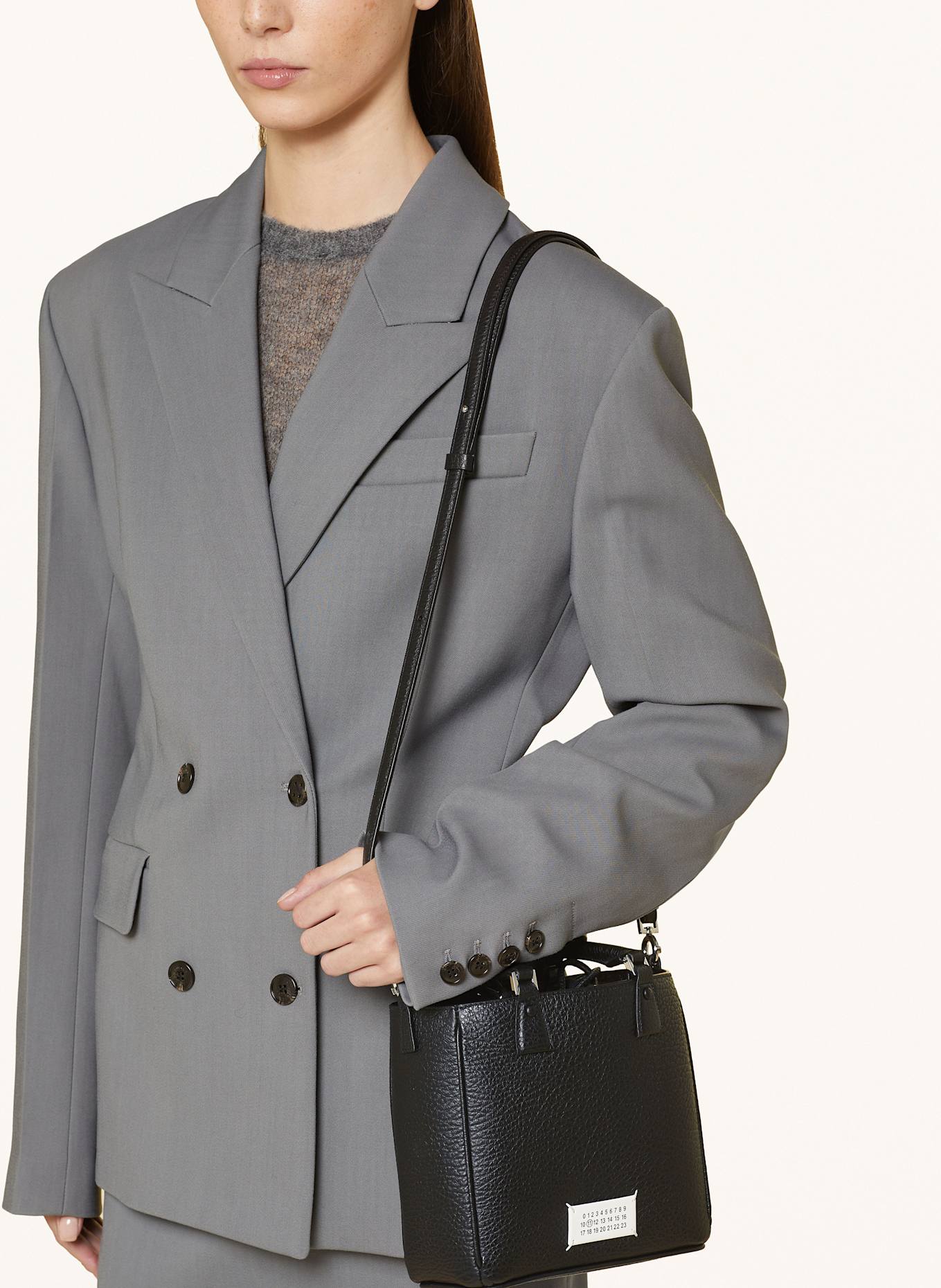 Maison Margiela Handbag GLAM SLAM RED CARPET in black