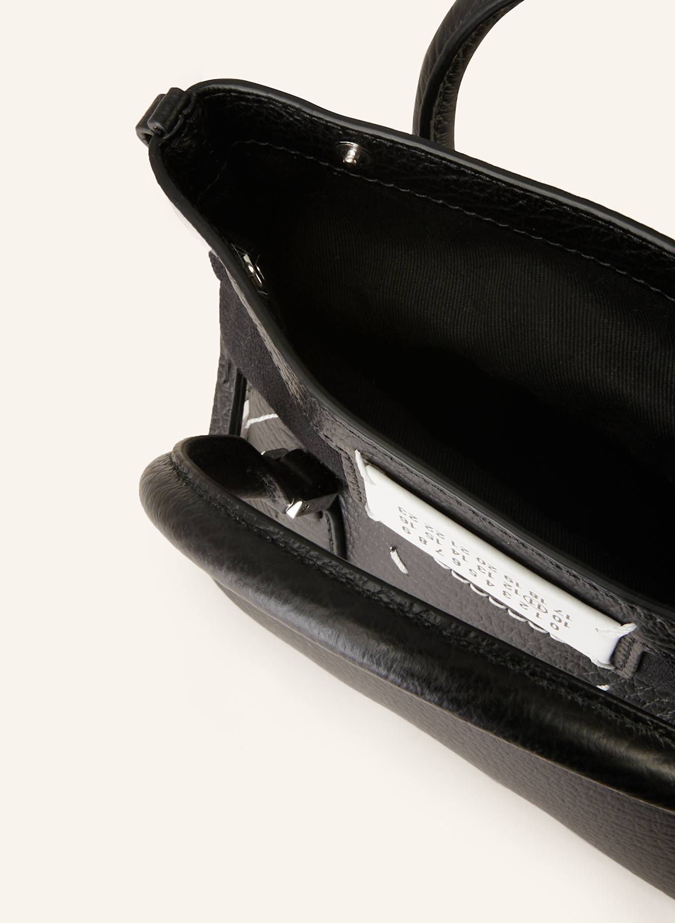 Maison Margiela Torebka micro 5AC CLASSIQUE: CZARNY