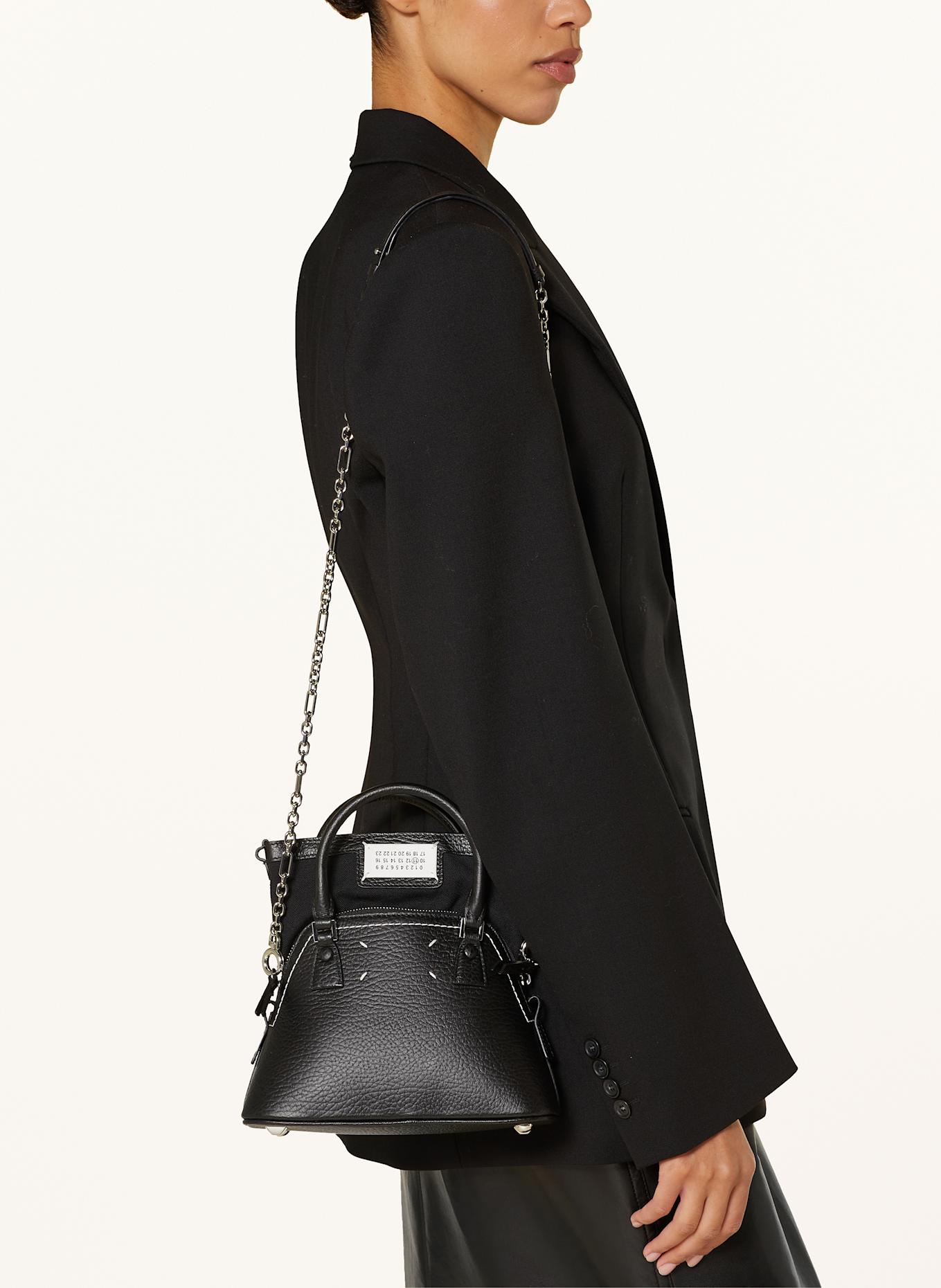 国内発送☆Maison Margiela☆5AC CLASSIQUE MICRO BAG/BLACK Maison Margiela Micro 5AC Classique top-handle Bag | Black
