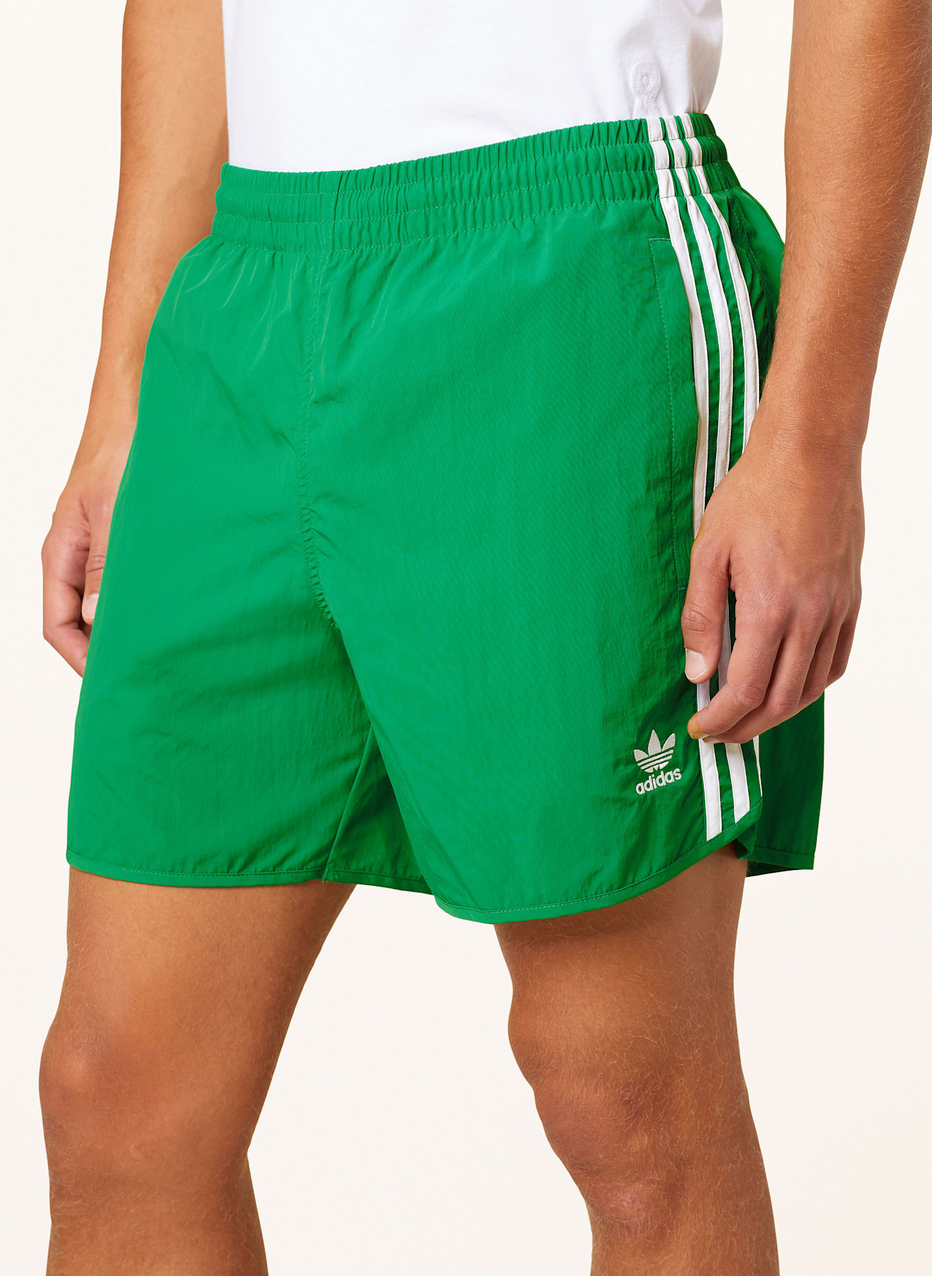 Adidas originals football shorts green outlet