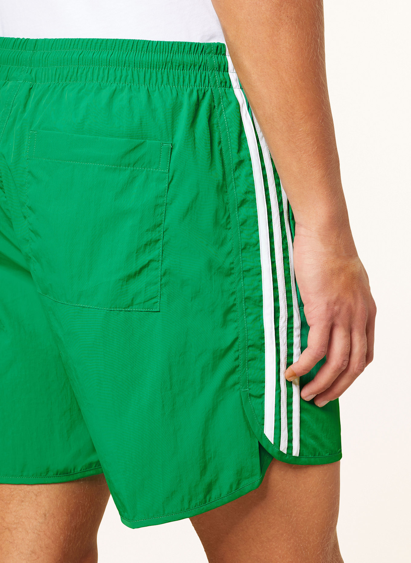 Adidas originals green shorts 2025